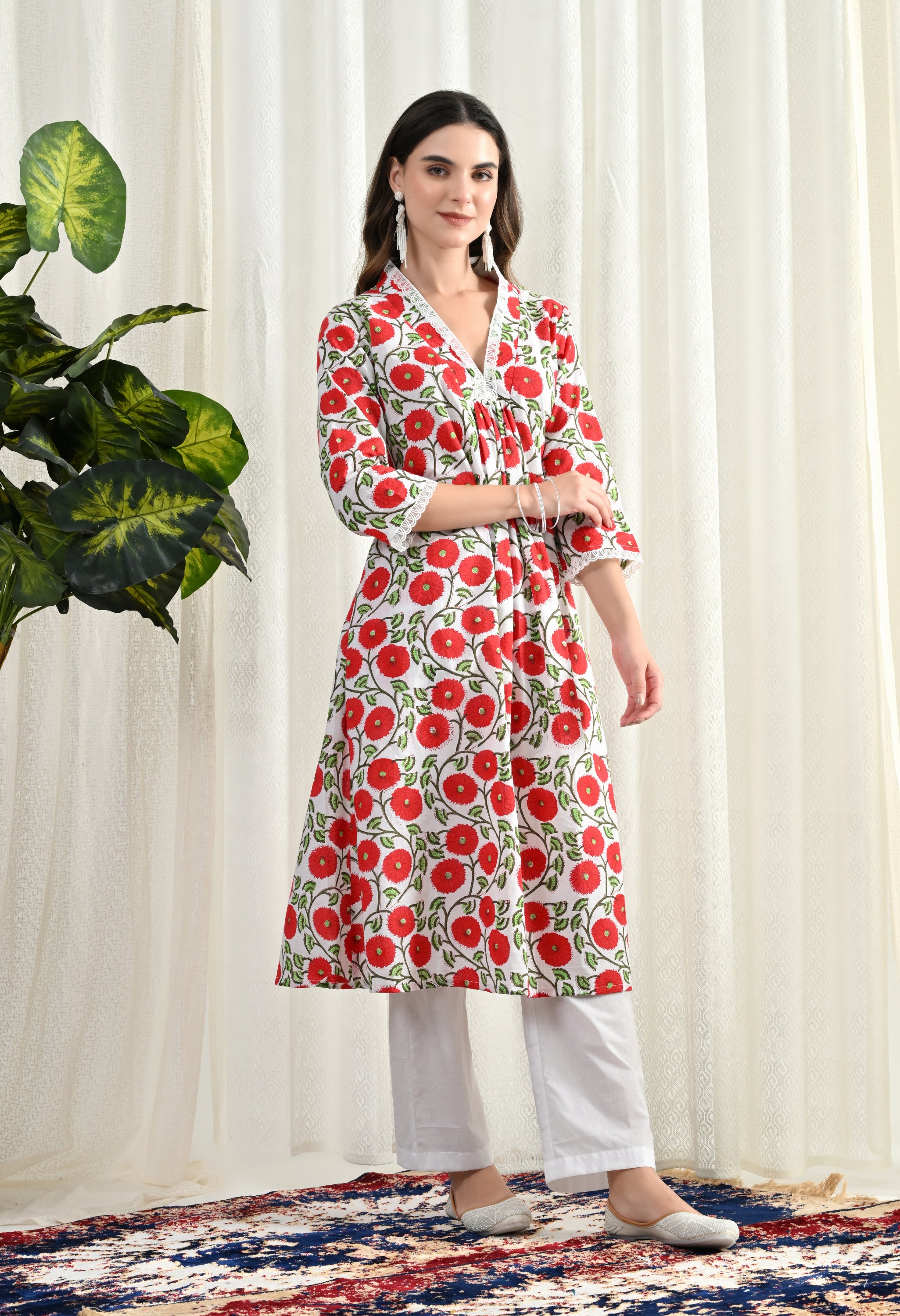 RUBI COTTON KURTA SET