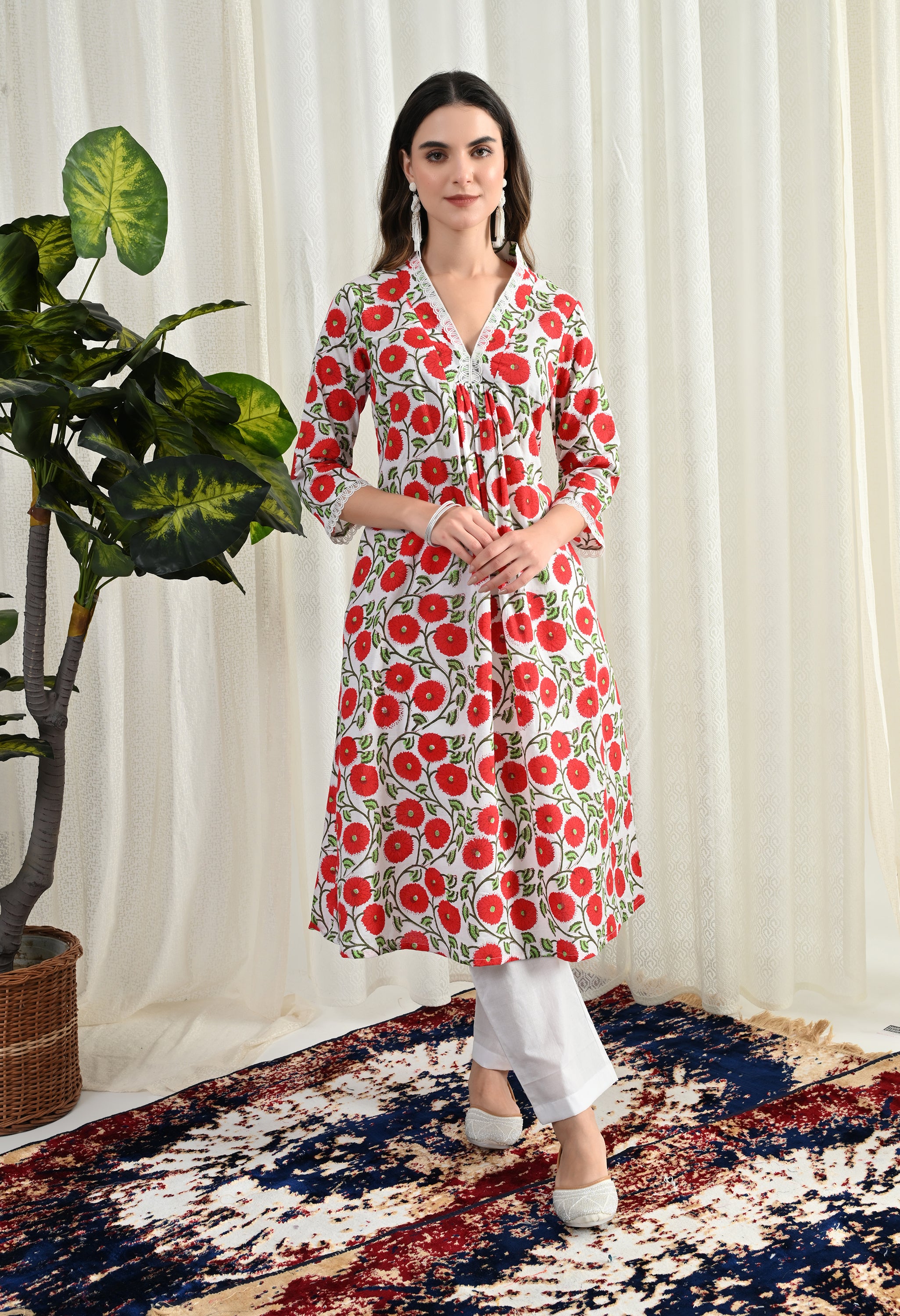 RUBI COTTON KURTA SET