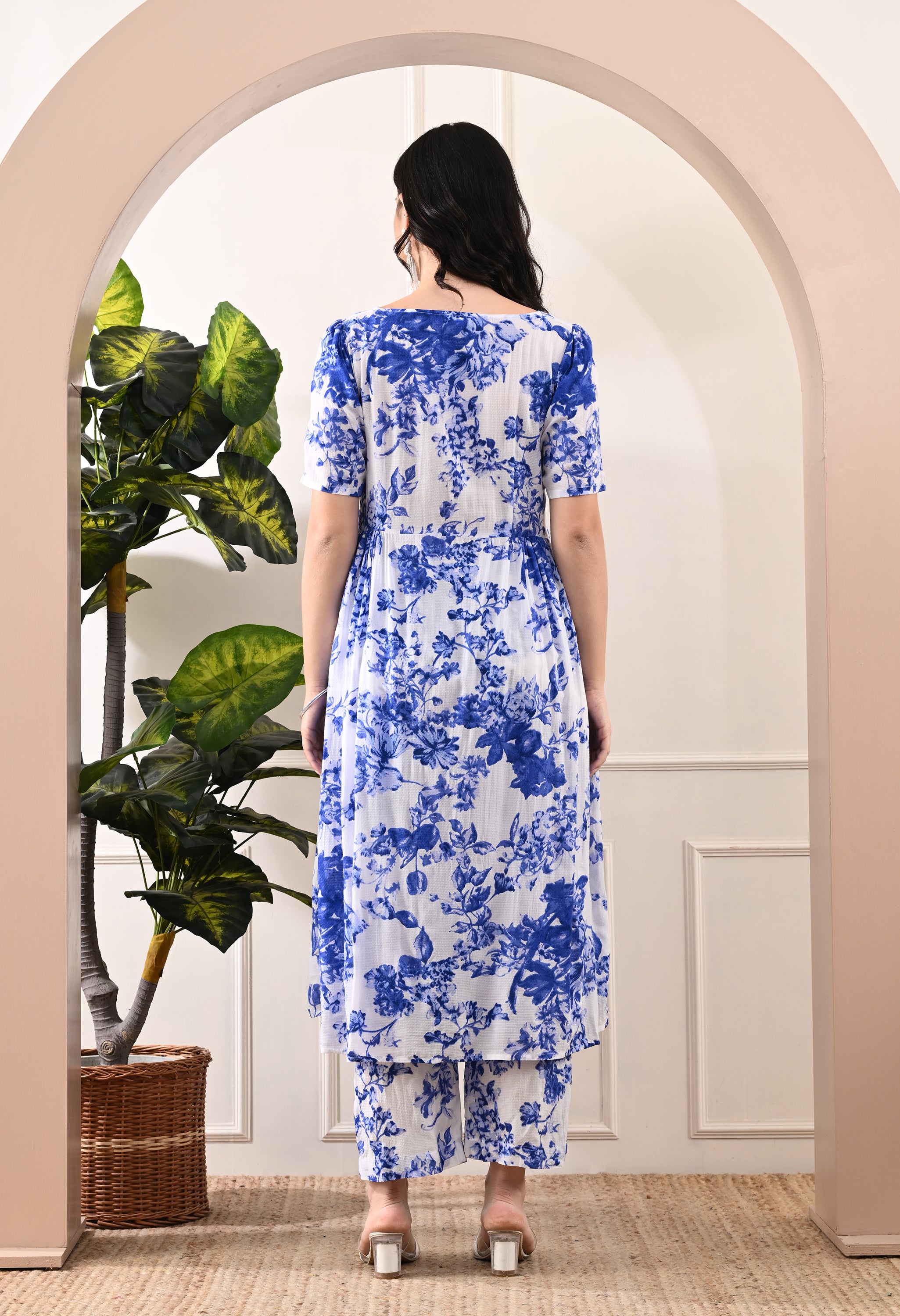 BLUE BERRY KURTA SET