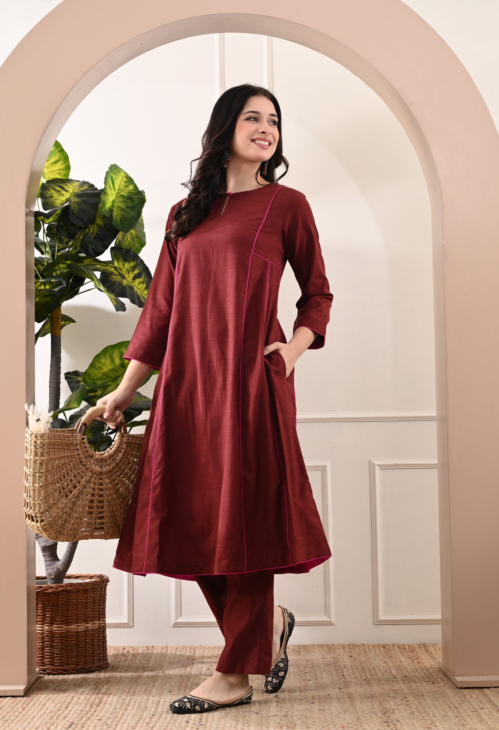 CHOCOBAR PANNEL KURTA SET