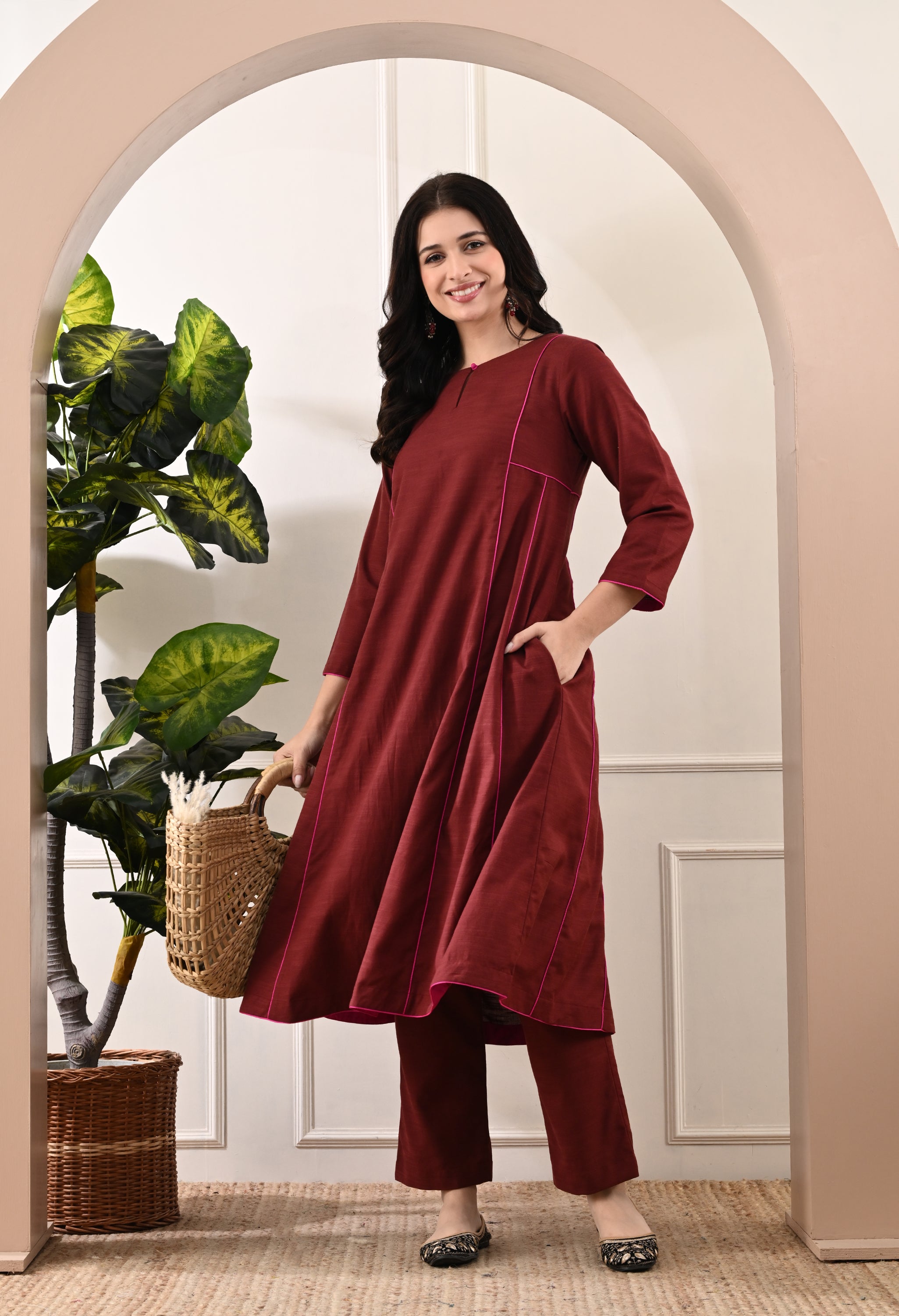 CHOCOBAR PANNEL KURTA SET