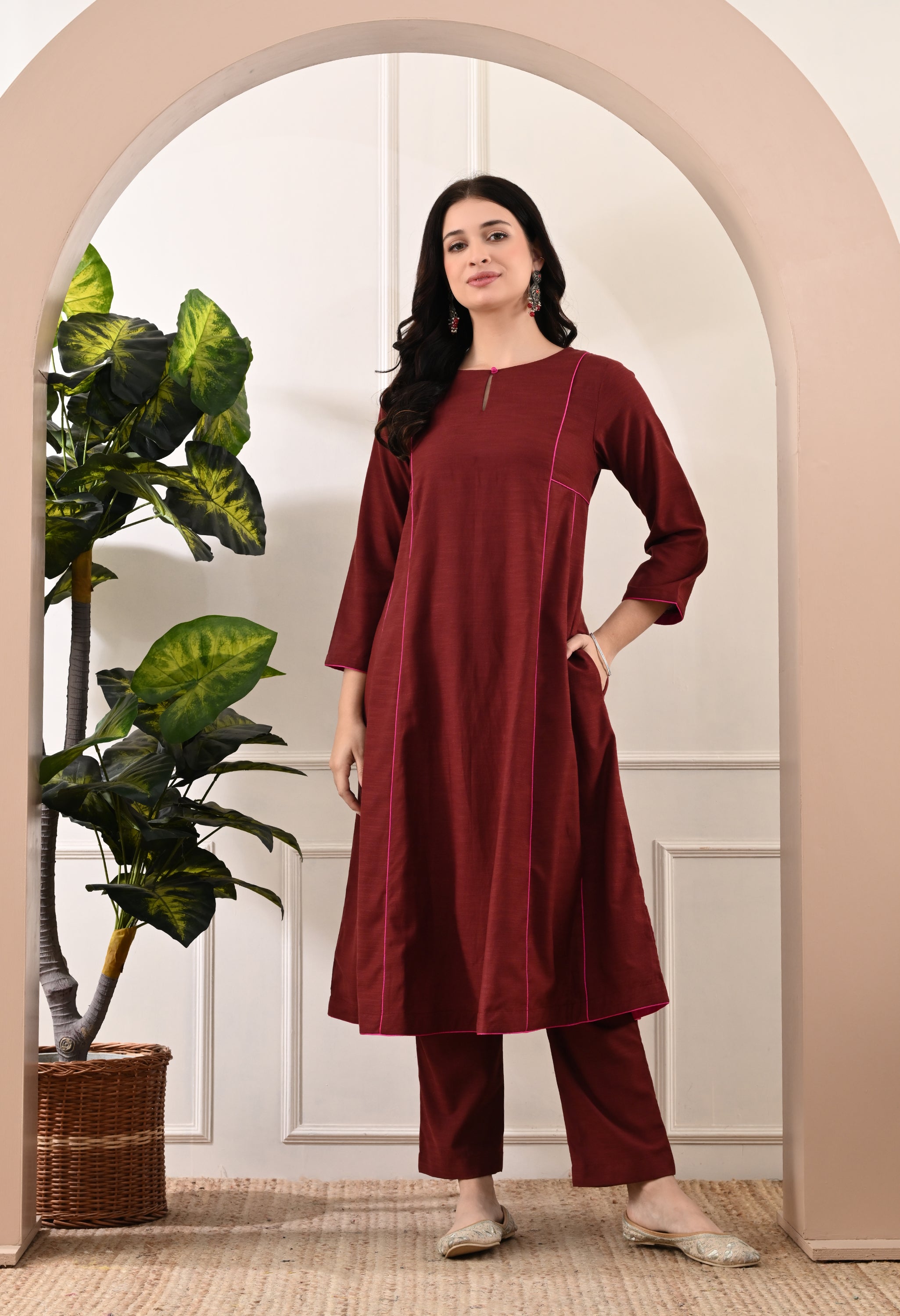 CHOCOBAR PANNEL KURTA SET
