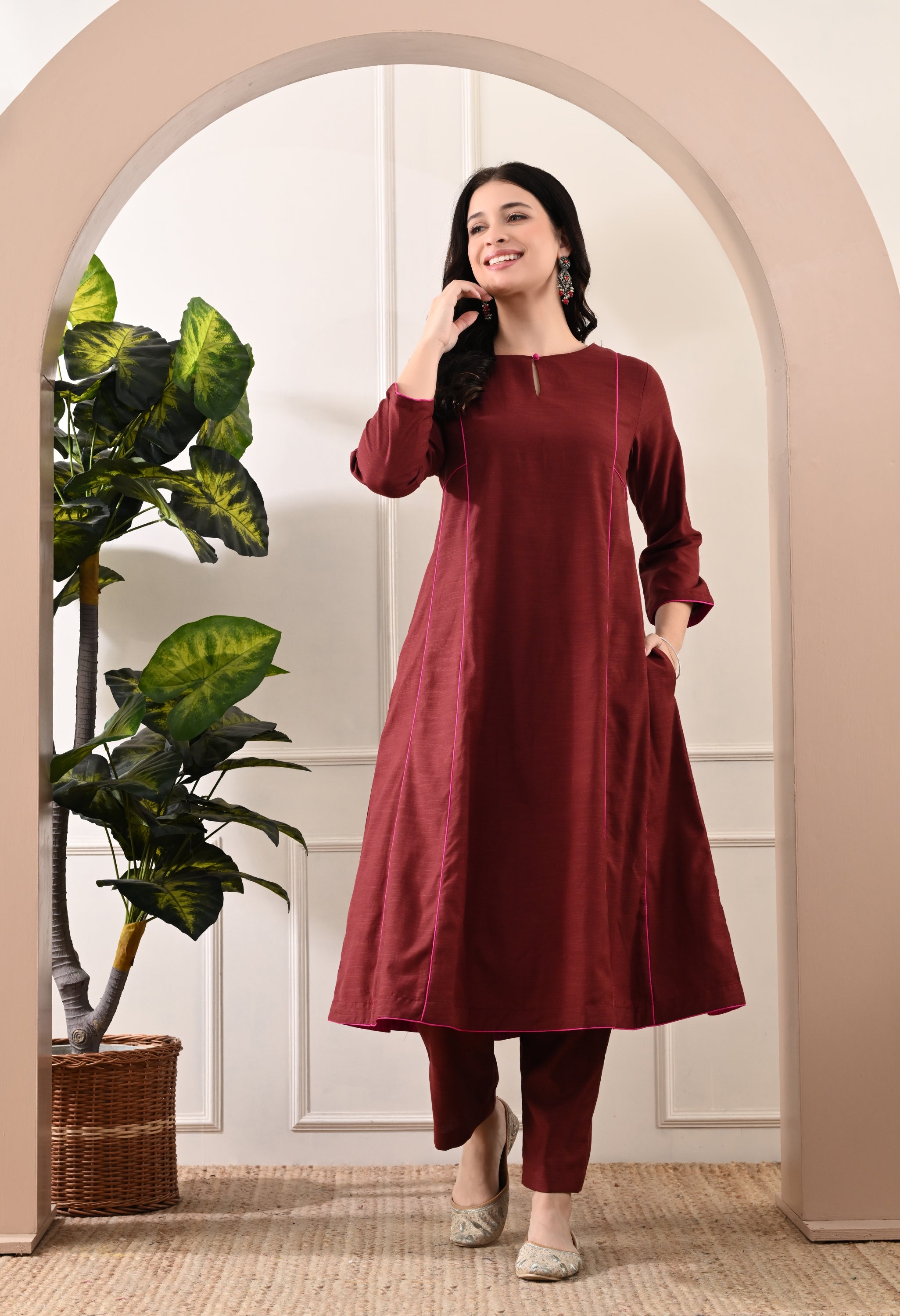 CHOCOBAR PANNEL KURTA SET