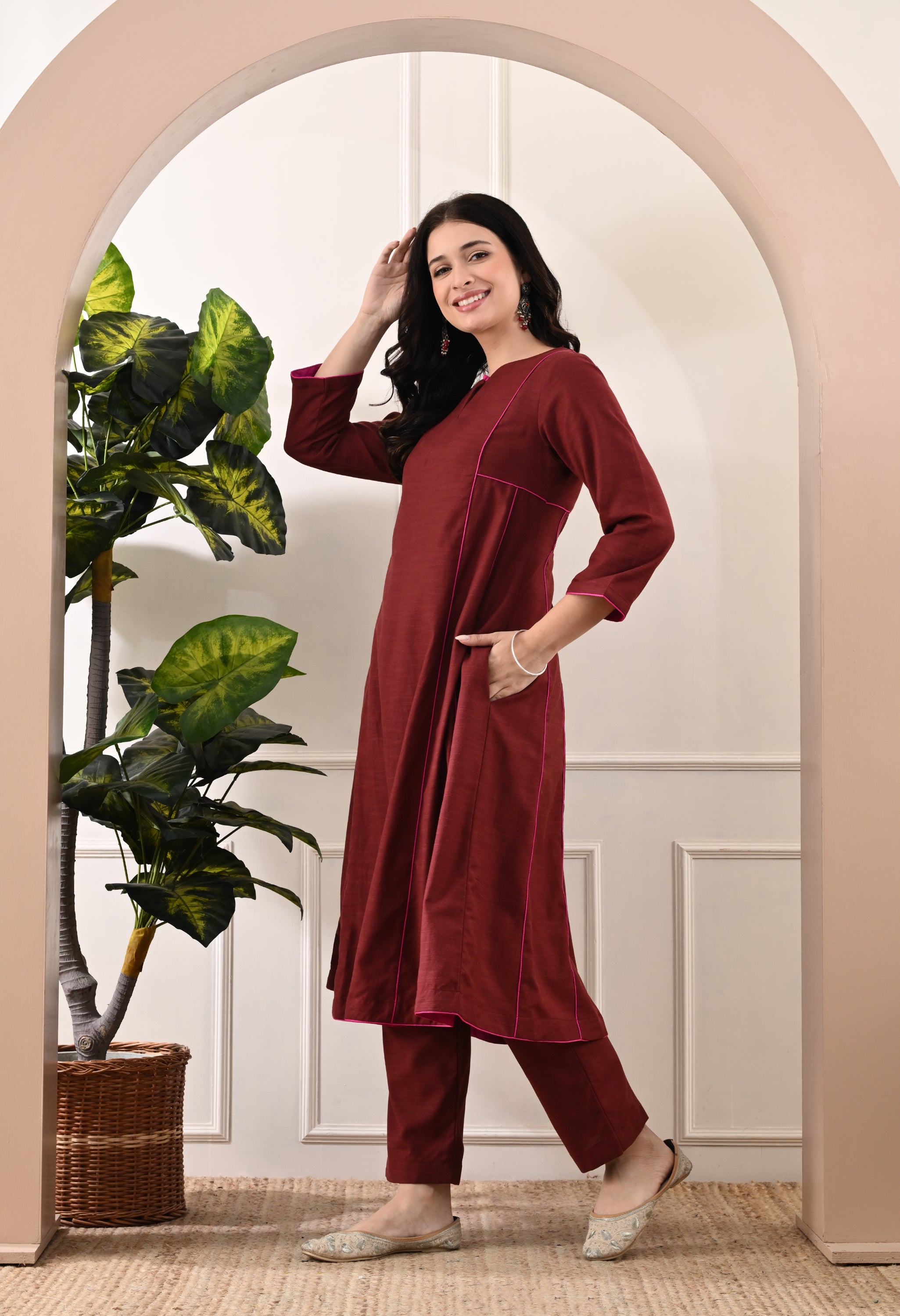 CHOCOBAR PANNEL KURTA SET