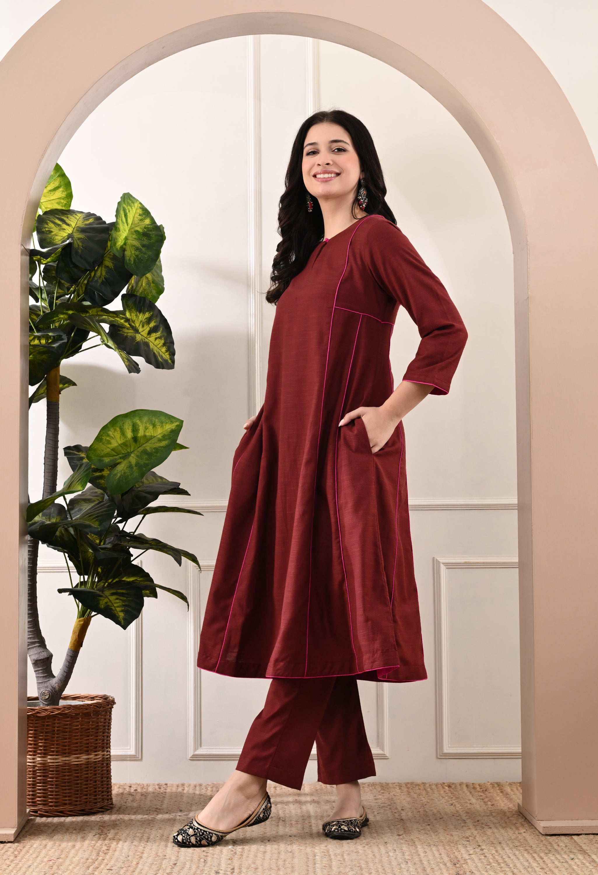 CHOCOBAR PANNEL KURTA SET