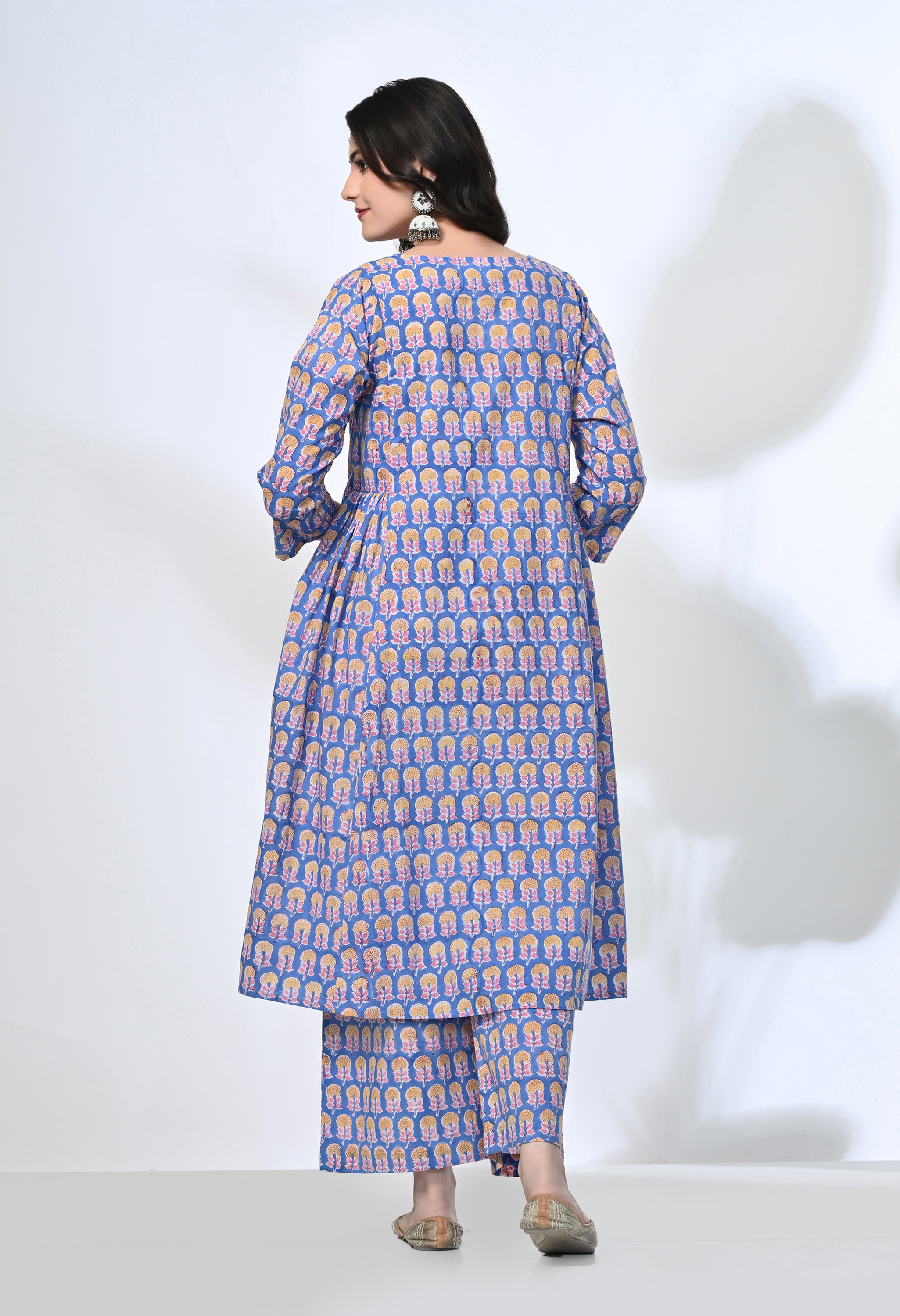 ROZAANA COTTON KURTA SET