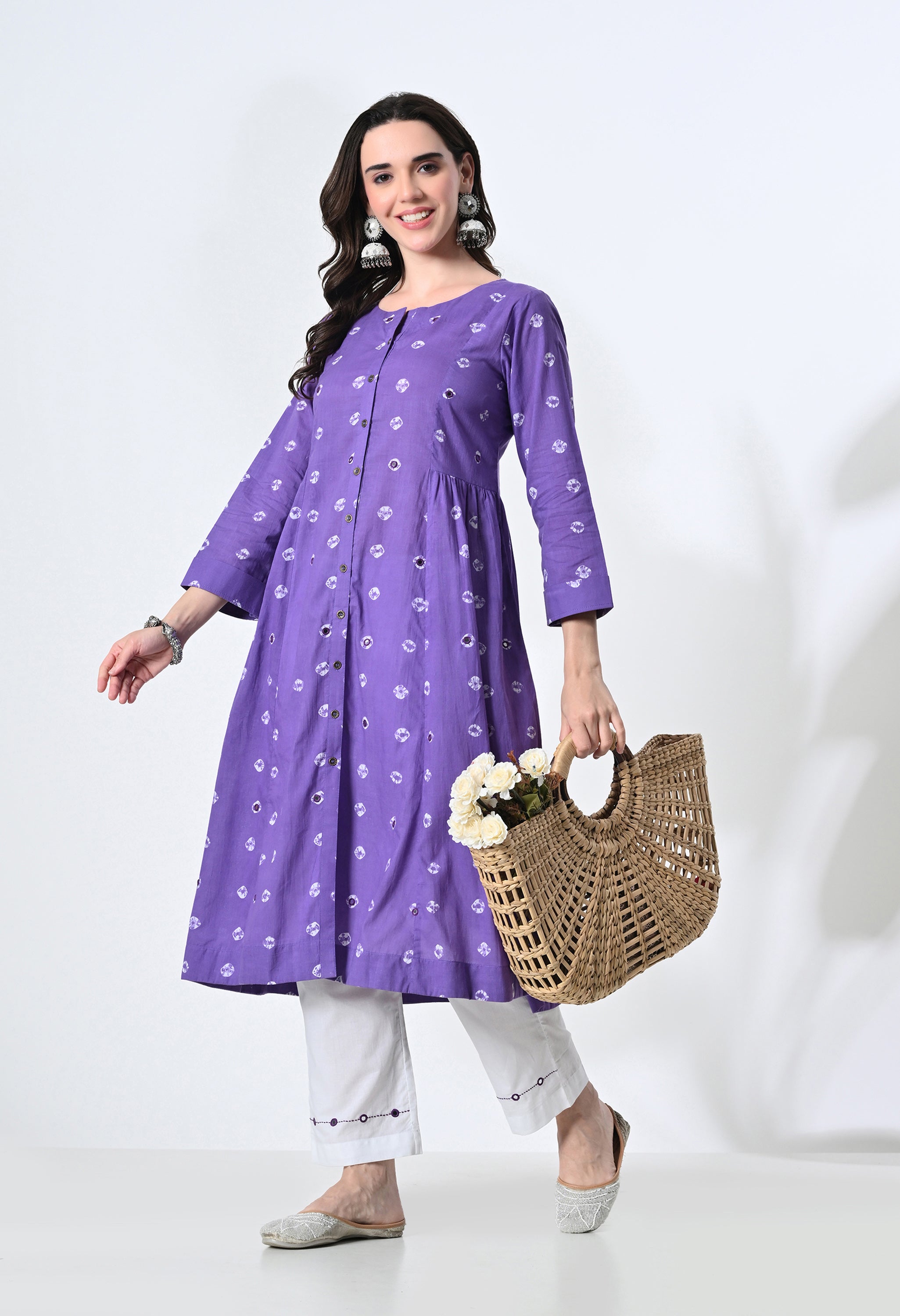 NARGIS COTTON KURTA SET