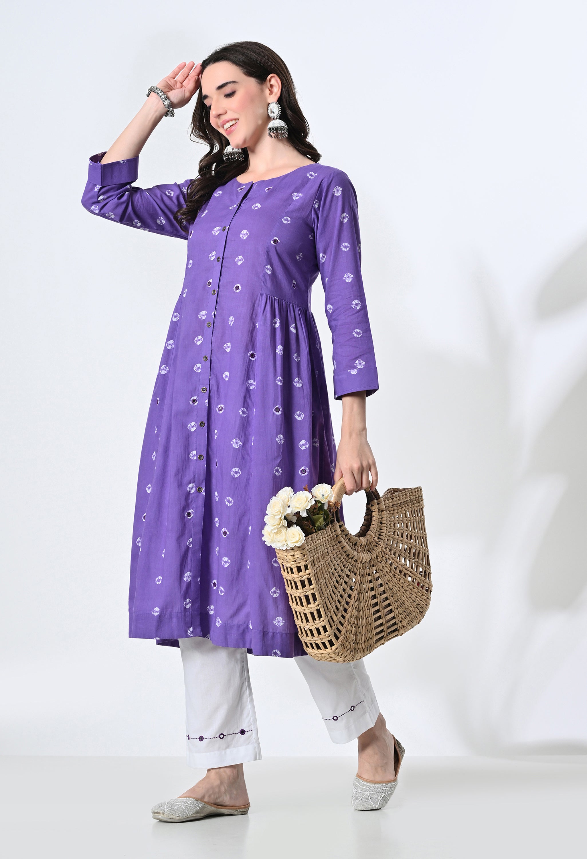 NARGIS COTTON KURTA SET