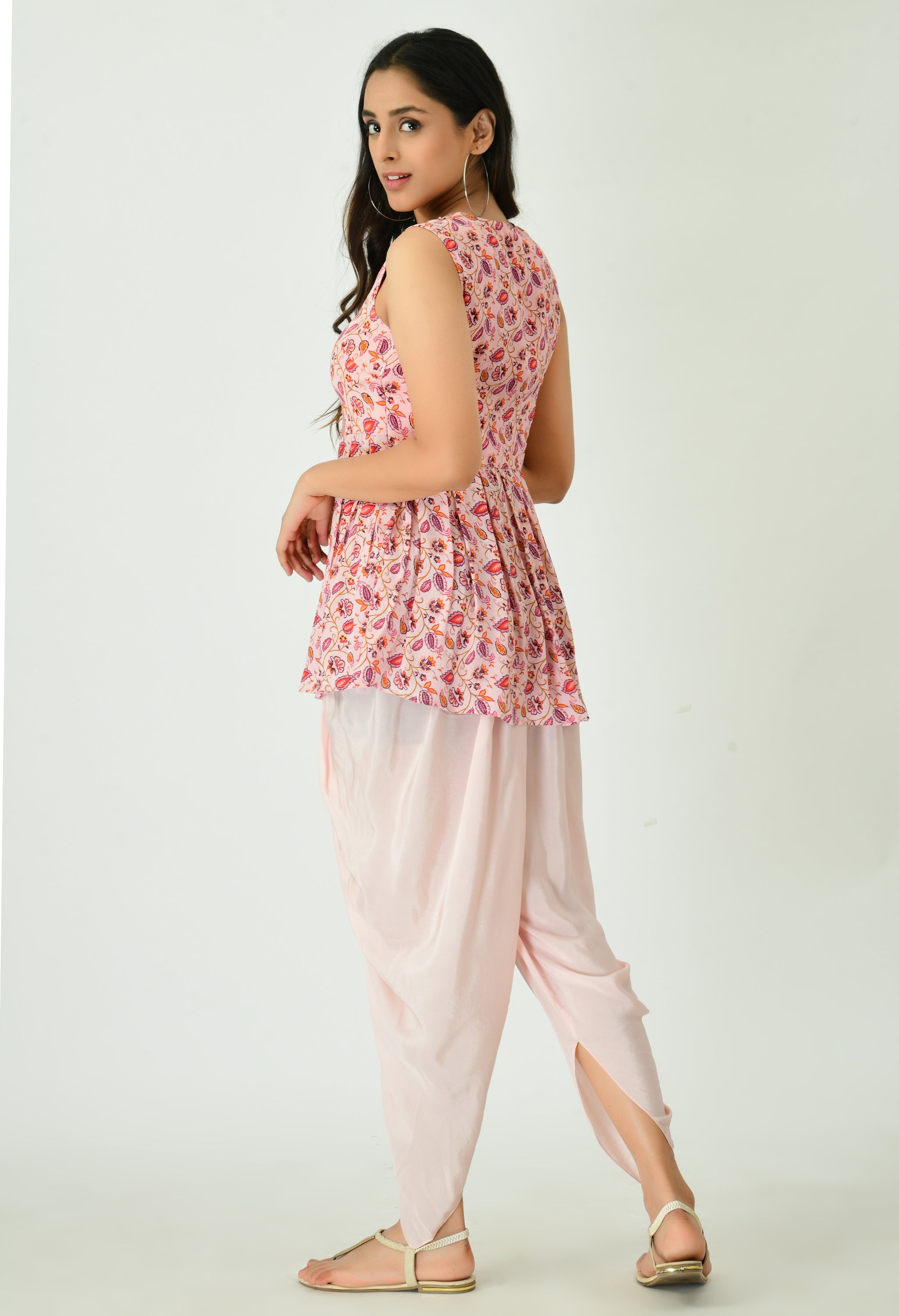 Anghrakhiya Handcrafted Dhoti Set