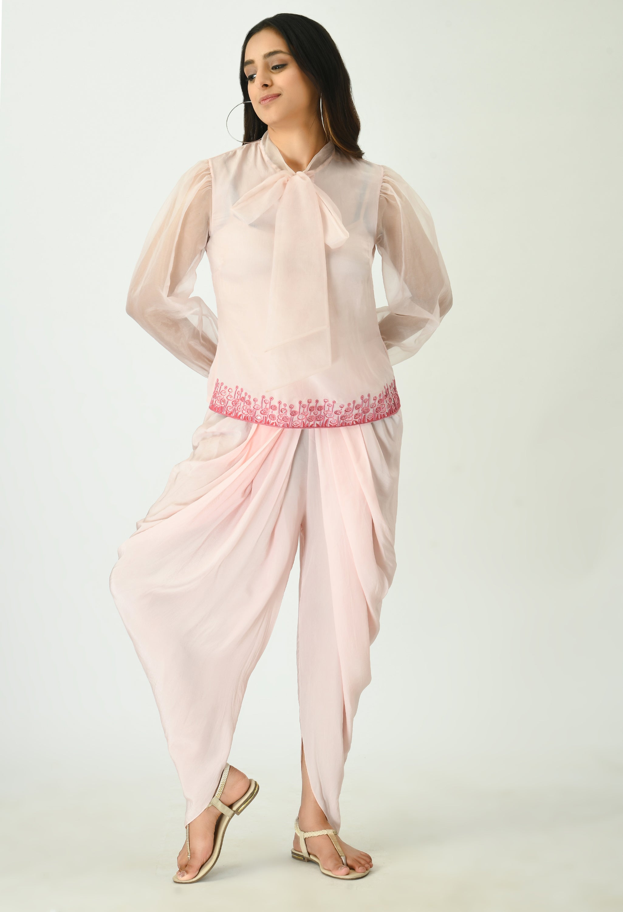 Dhoti Set | Kurti With Dhoti For Women