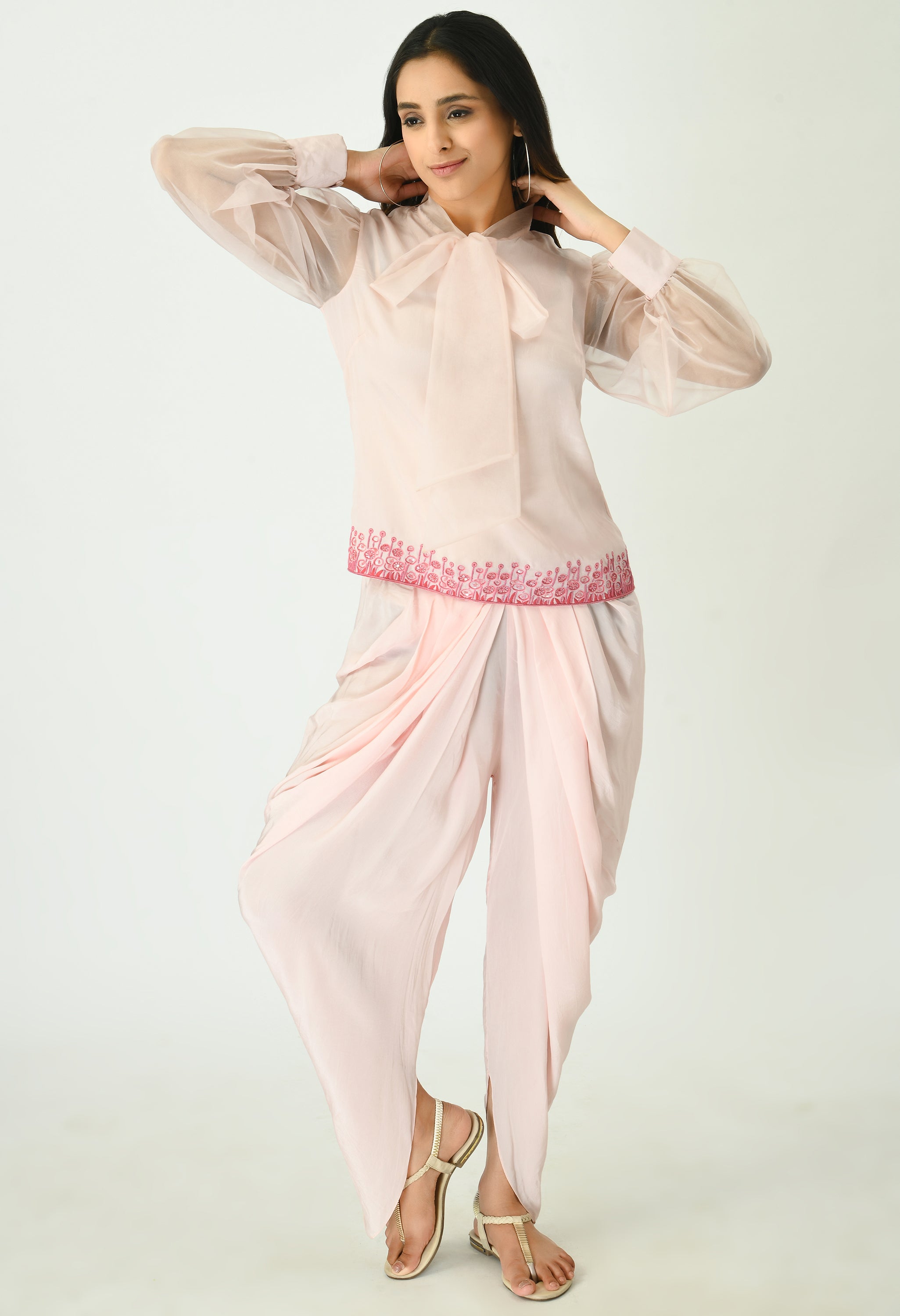 Dhoti Set | Kurti With Dhoti For Women