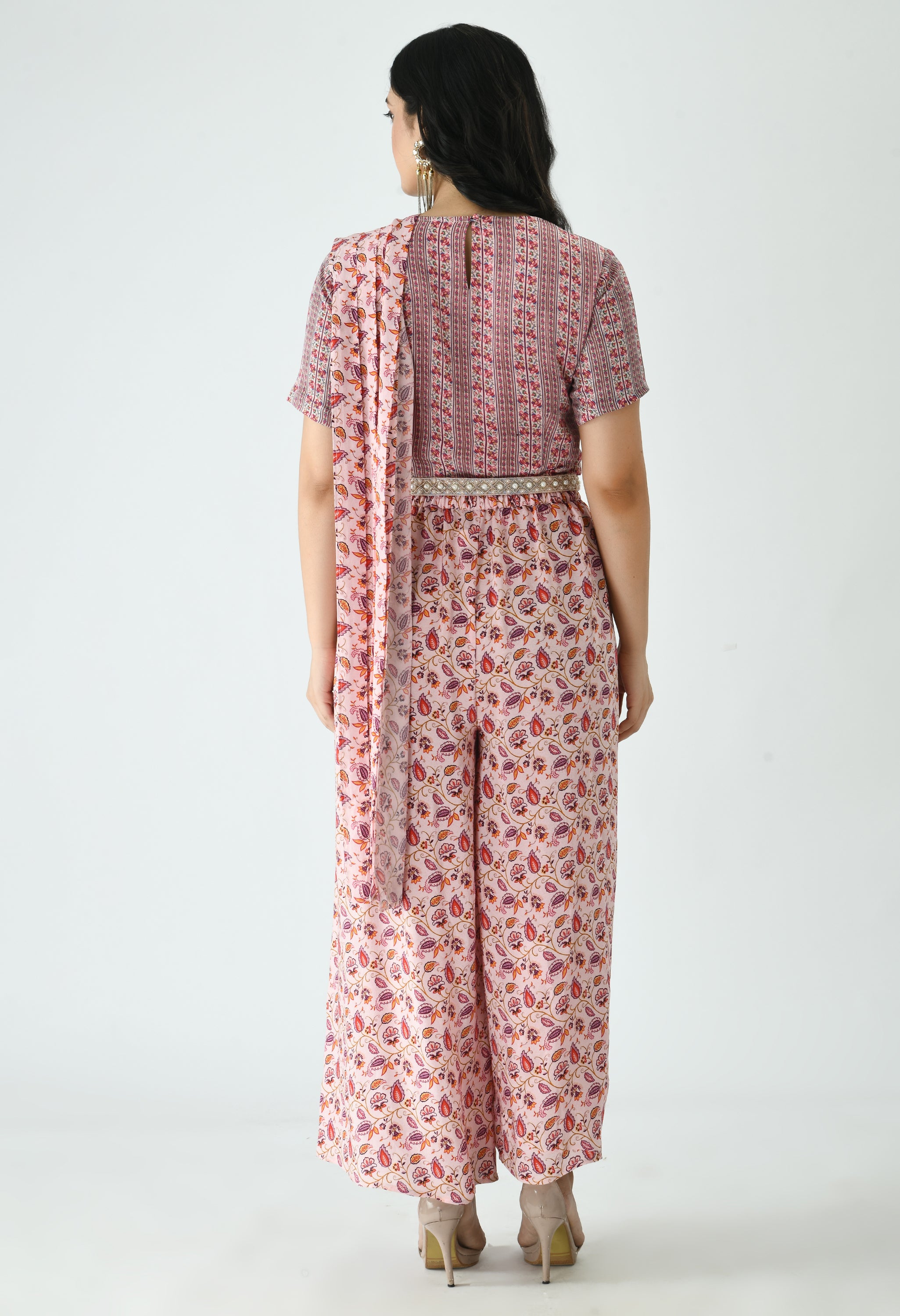 Kunj Prestich Saree Set | Pre Draped Sarees