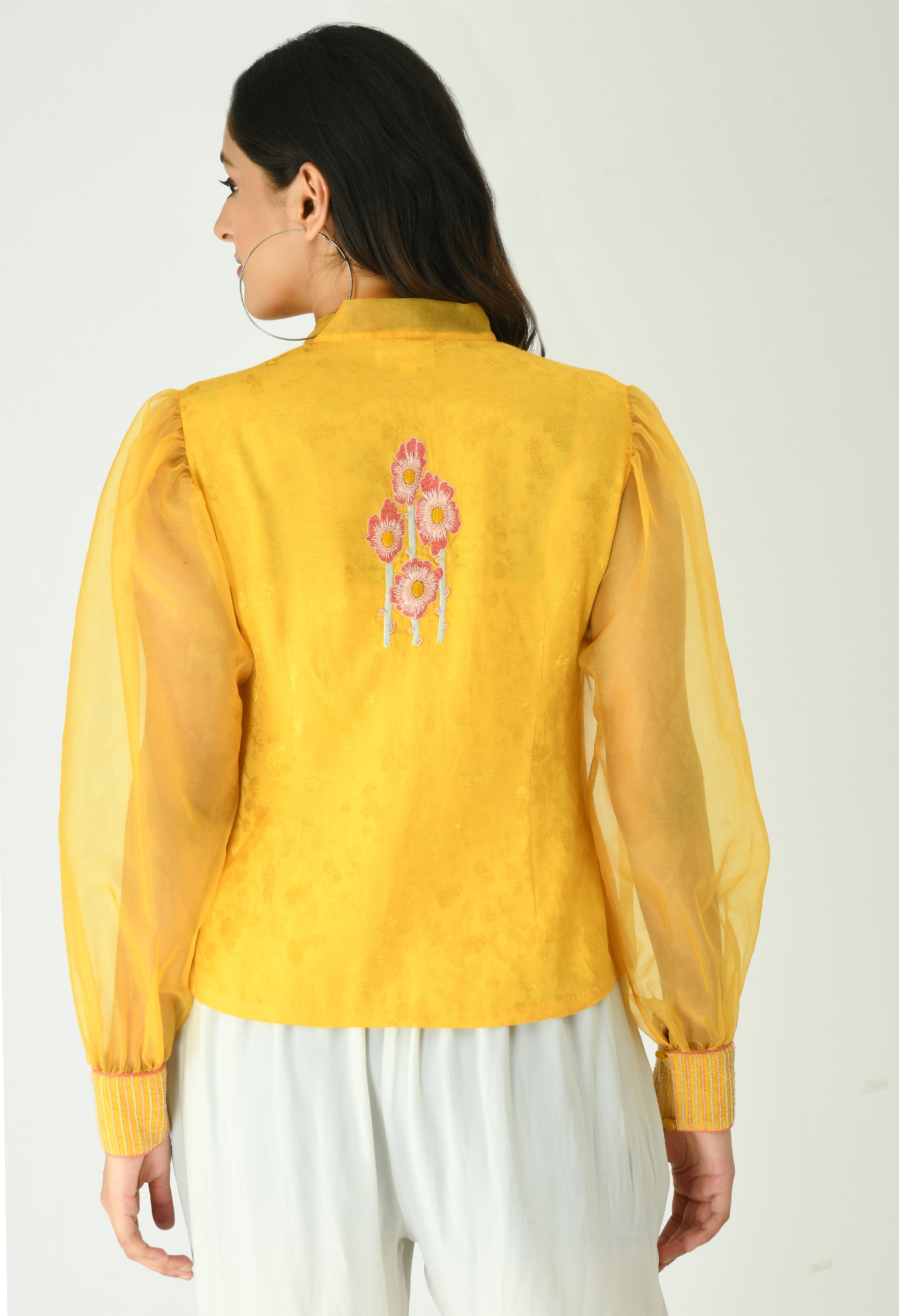 HAND EMBROIDERY SOLID TOP