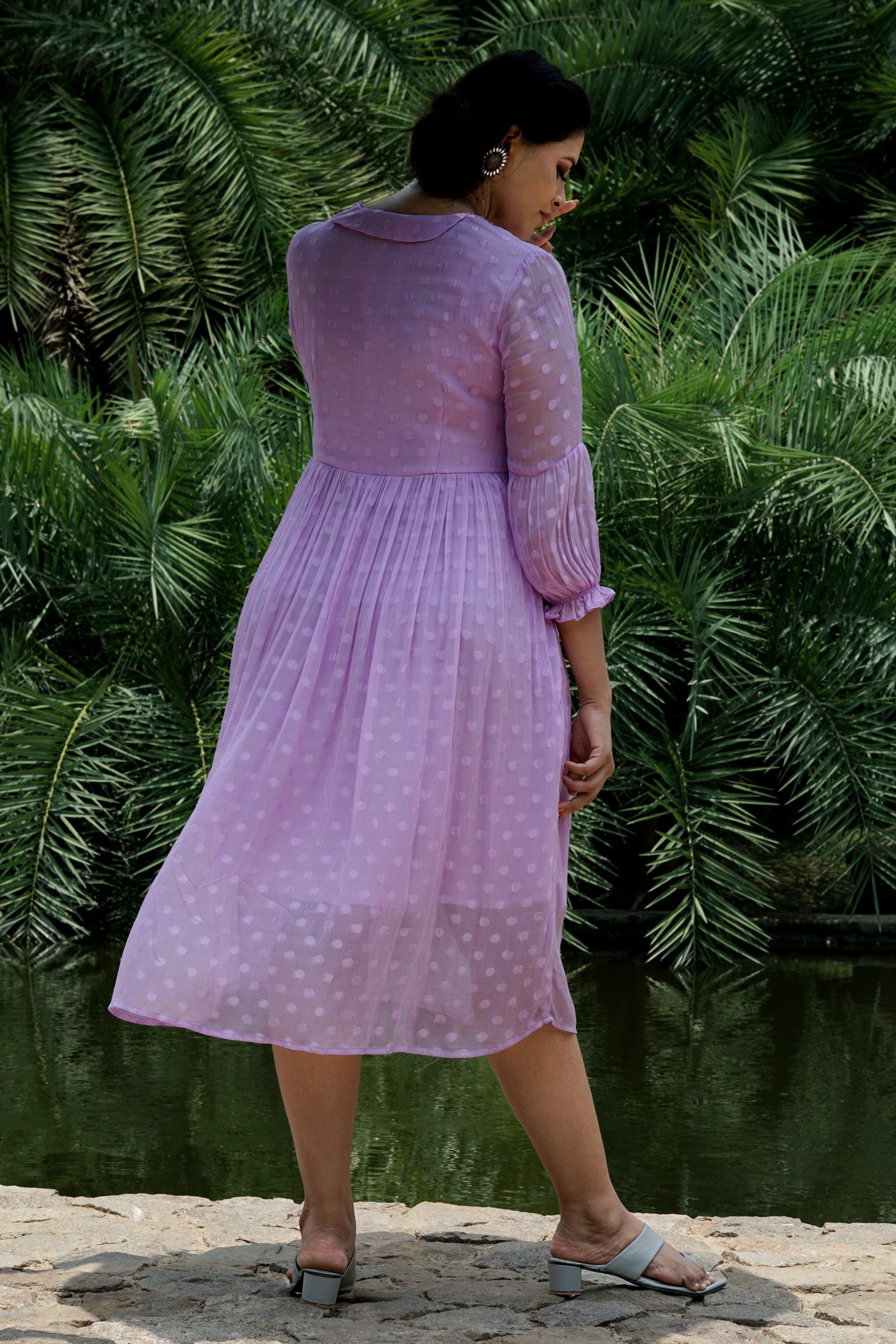 Lillic Summary Dress| Lilac Dresses for Women