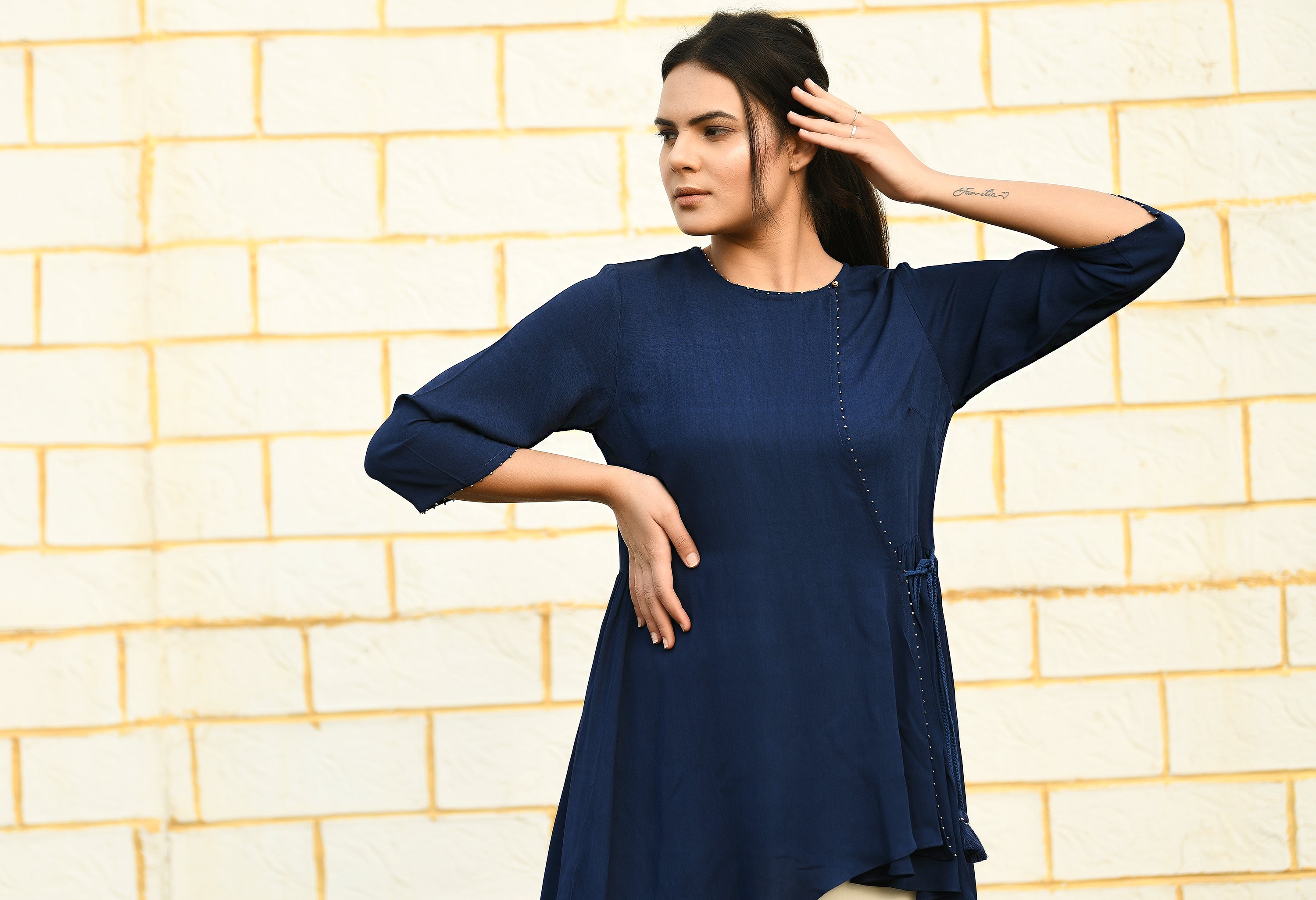 Angrakha & Dhoti Pants Set | Women Dhoti Kurtas online