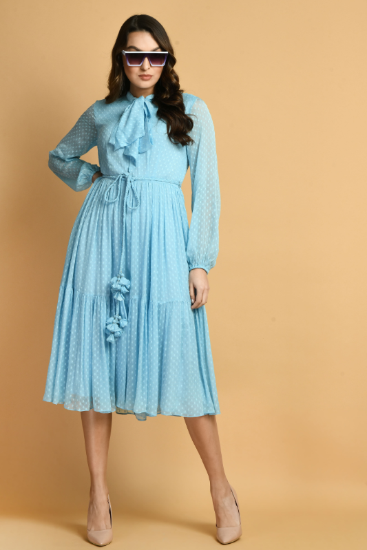 Sky fly Fit and Flare Dress | Fit And Flare Womens Dresses