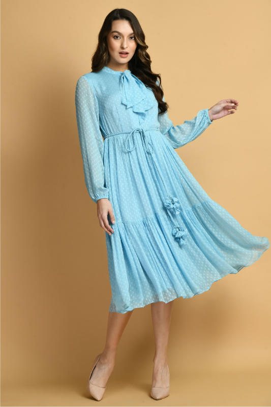 Sky fly Fit and Flare Dress | Fit And Flare Womens Dresses