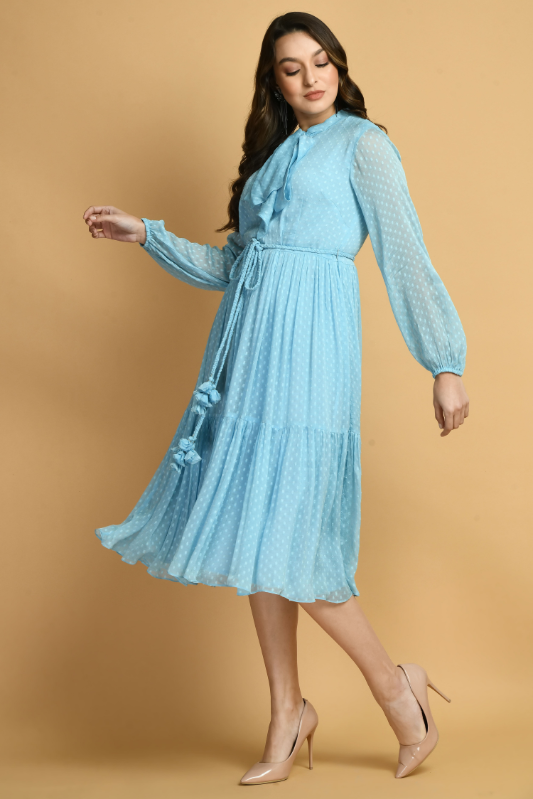 Sky fly Fit and Flare Dress | Fit And Flare Womens Dresses