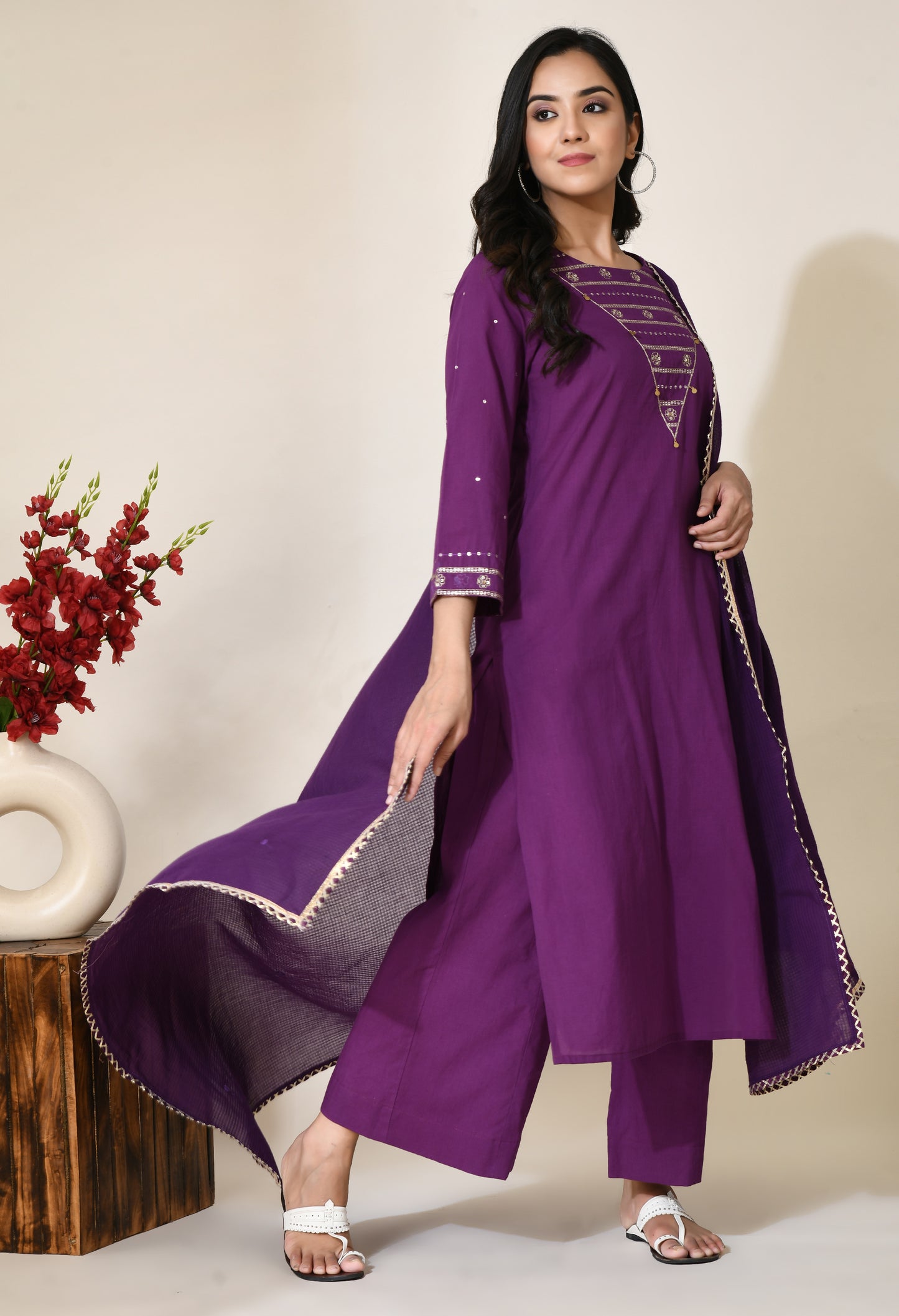 Matte Cotton Kurta | Premium Cotton Kurtas for Women