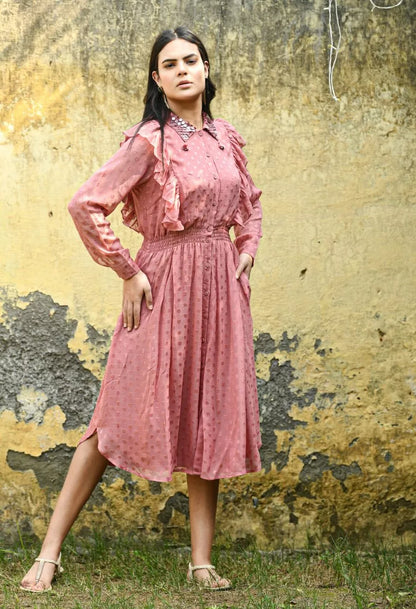 rust-brown-shirt-dress-|-rust-dresses-online