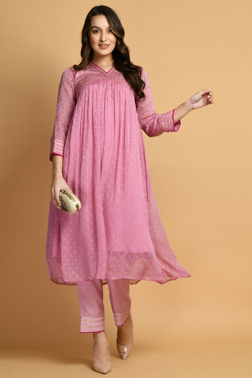Banarsi Ethnic Kurta Set | Banarasi Style Kurta Sets online
