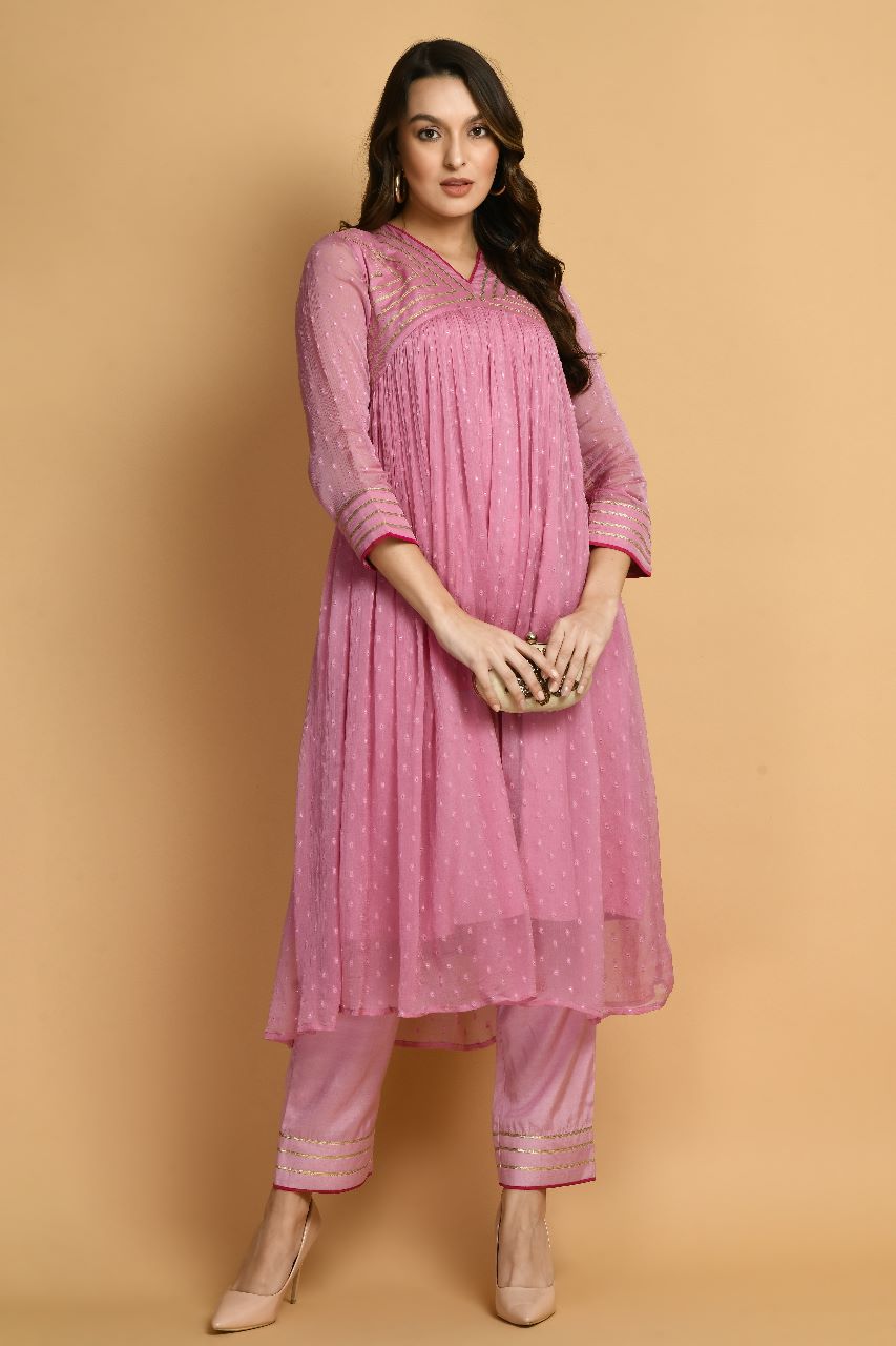 Banarsi Ethnic Kurta Set | Banarasi Style Kurta Sets online