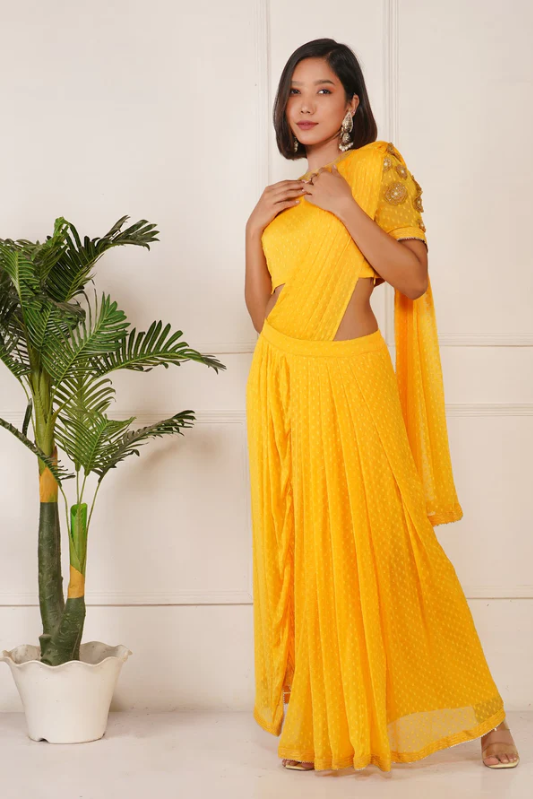 raag-pre-stitched-saree-set