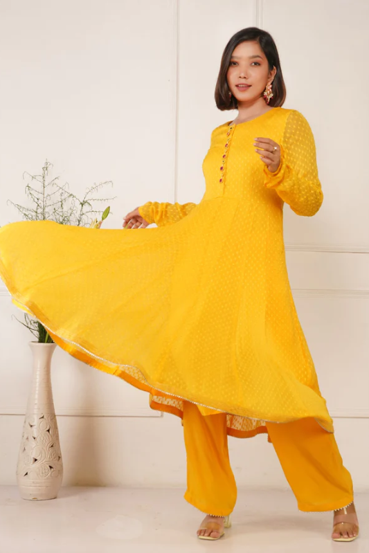 Jama Anarkali Kurta Set | Designer Anarkali Kurta For Women