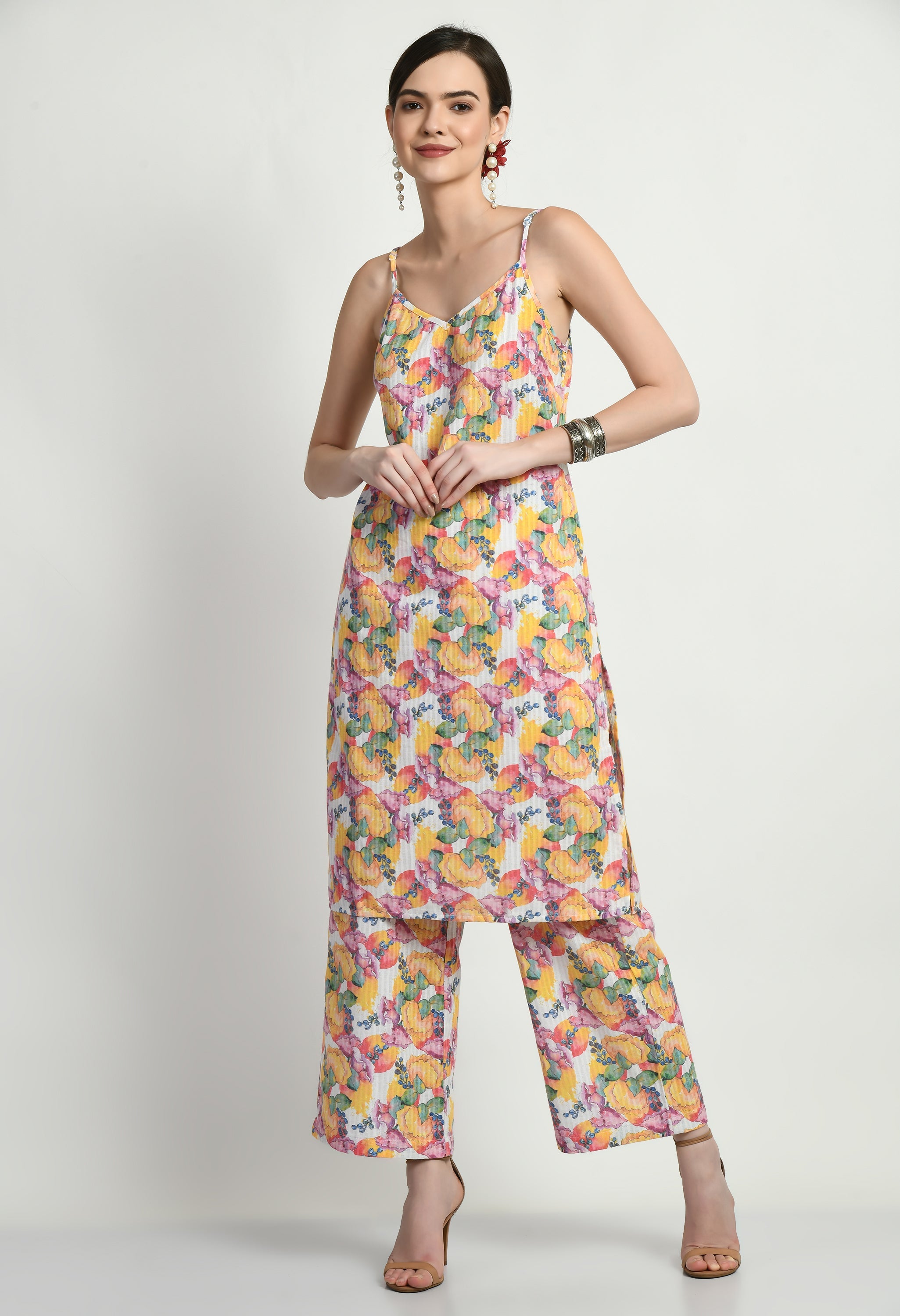 Noodle Cotton Kurta | Buy Strap Kurtas Online