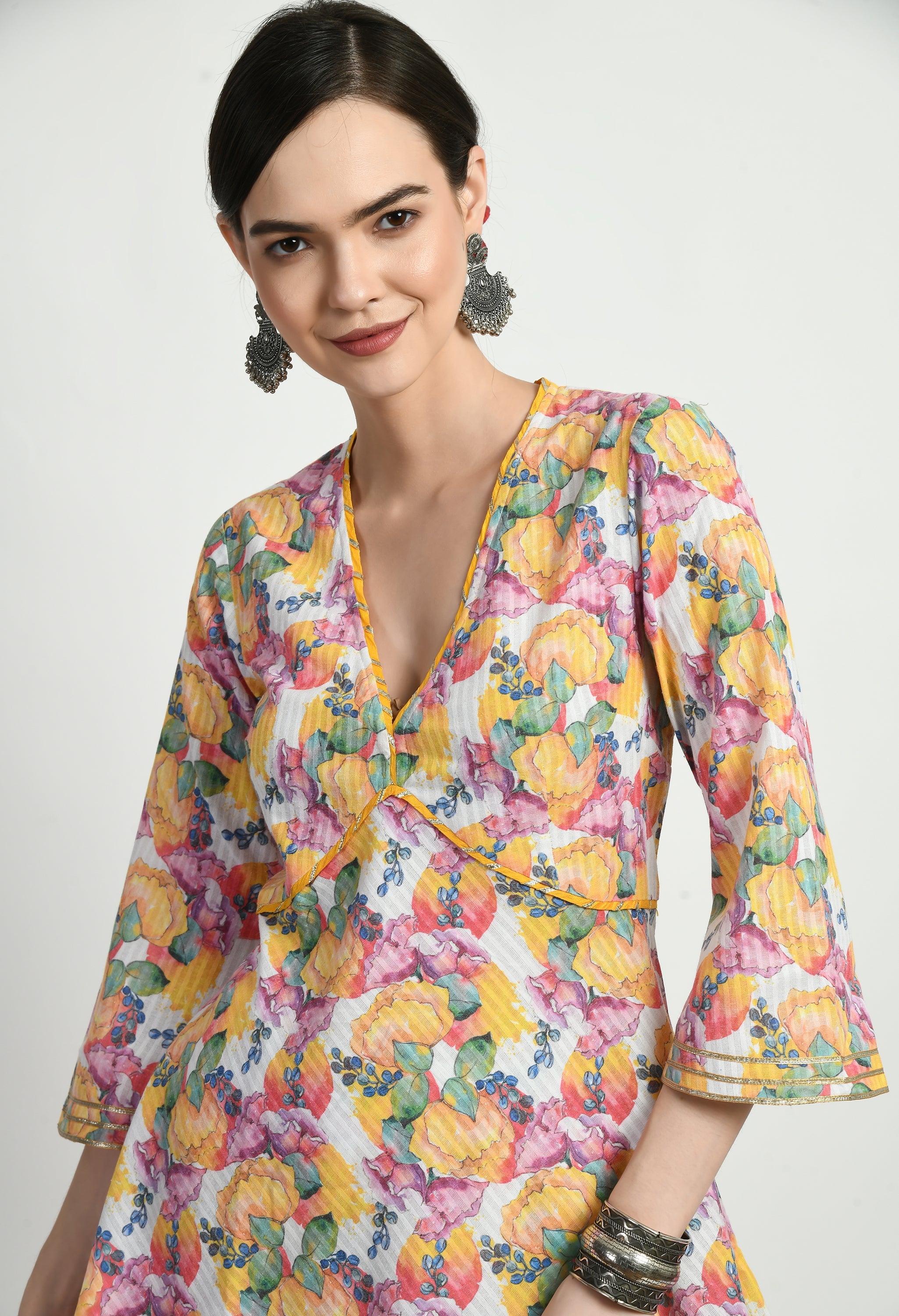 Aaliya Cotton Top Set | Top Bottom Sets for Women