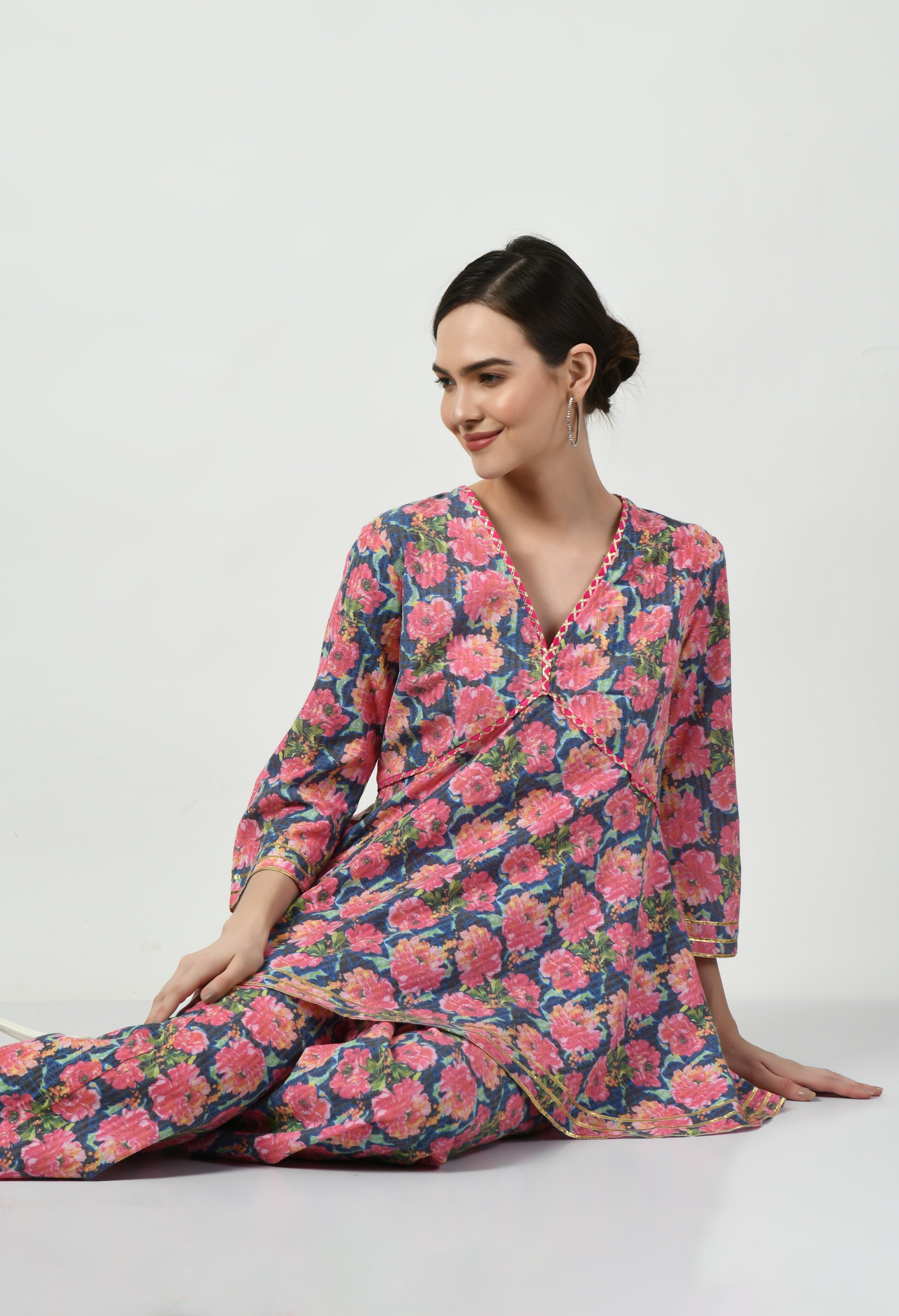 Trendy Cotton Co-Ord Set Women