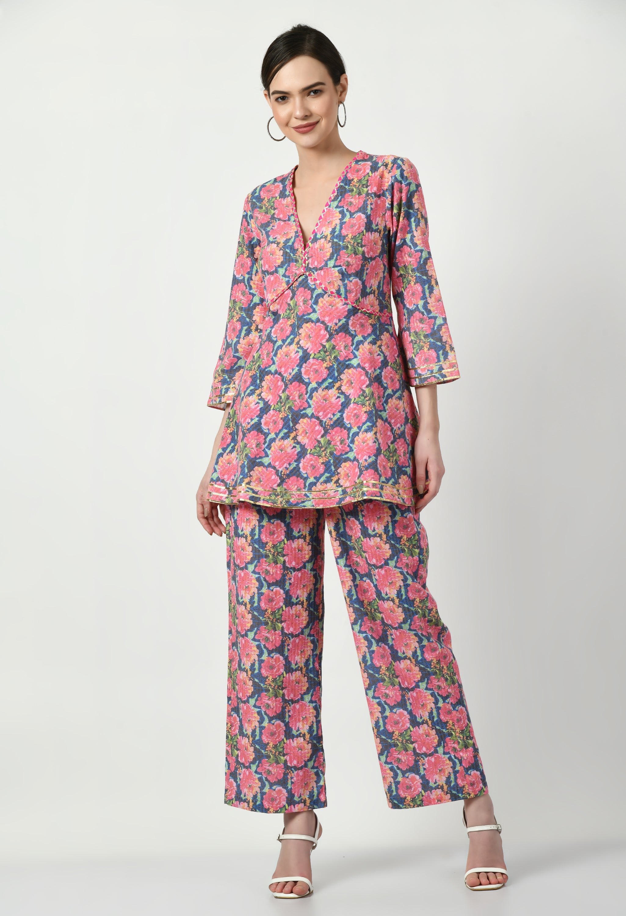 Trendy Cotton Co-Ord Set Women