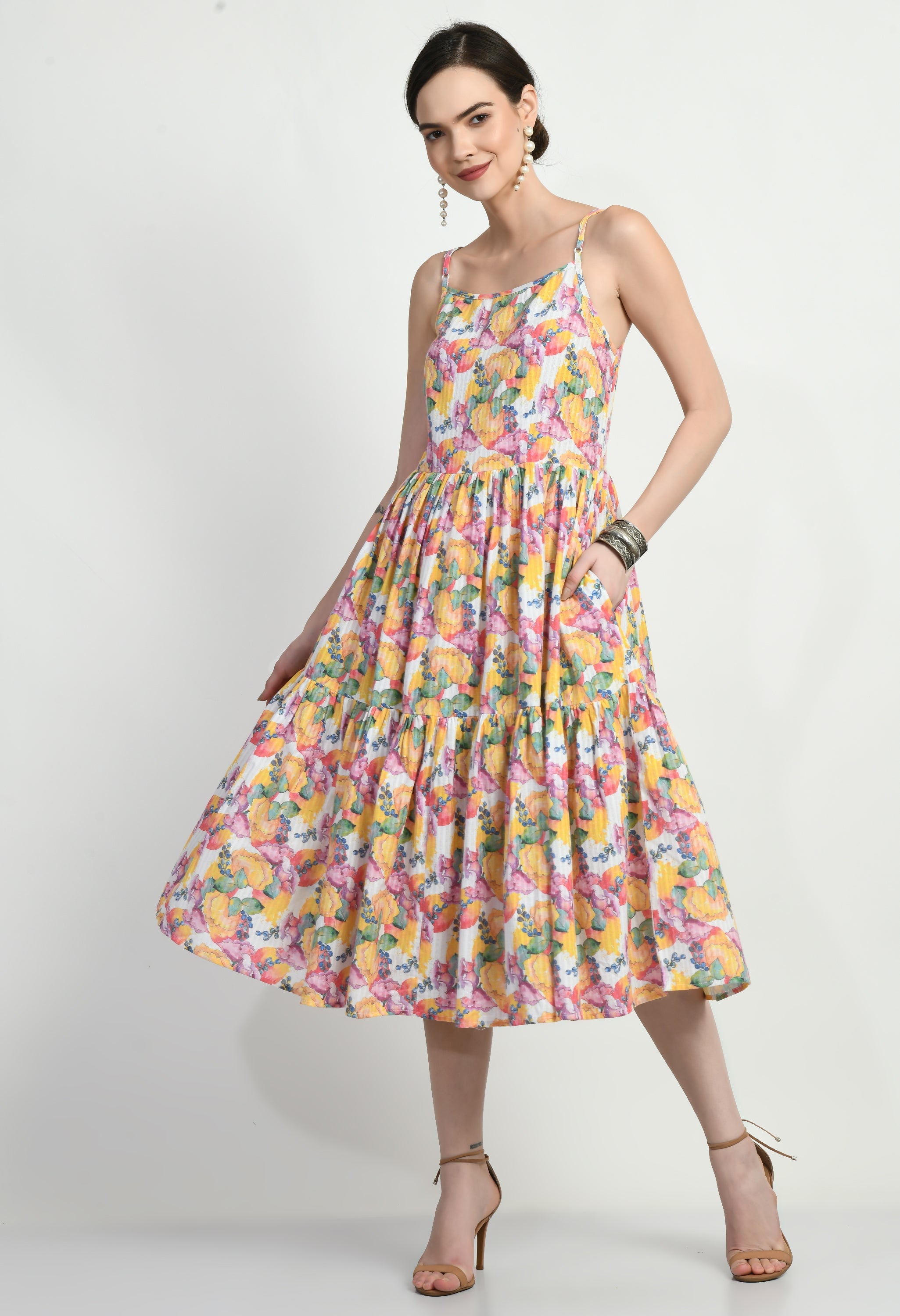 Sunshine Cotton Dress | Cotton Dresses Online