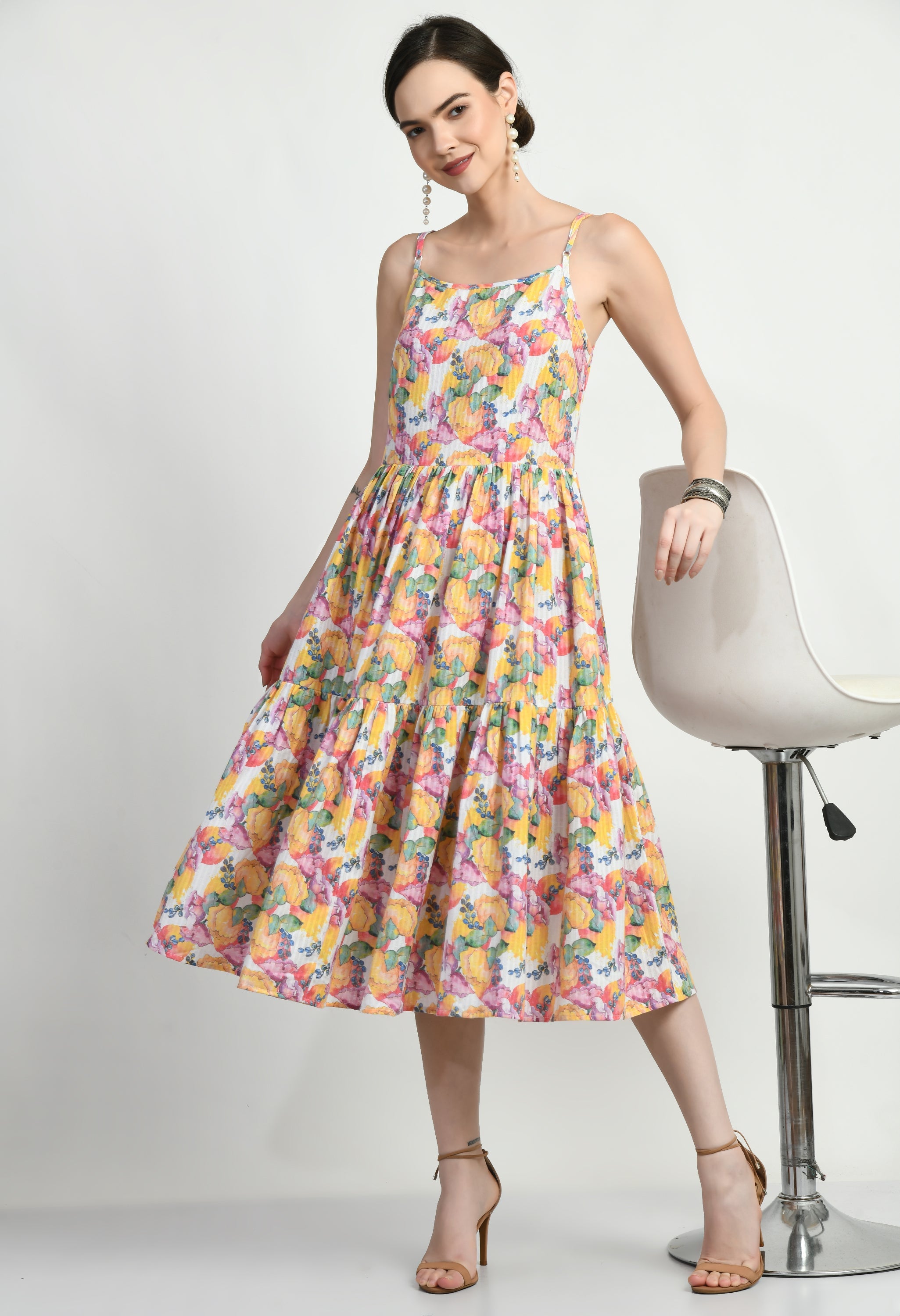Sunshine Cotton Dress | Cotton Dresses Online
