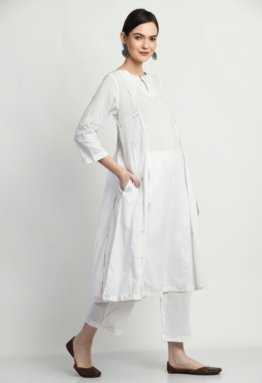 milky-white-panel-cotton-kurta-set-|-white-kurta-sets-for-women