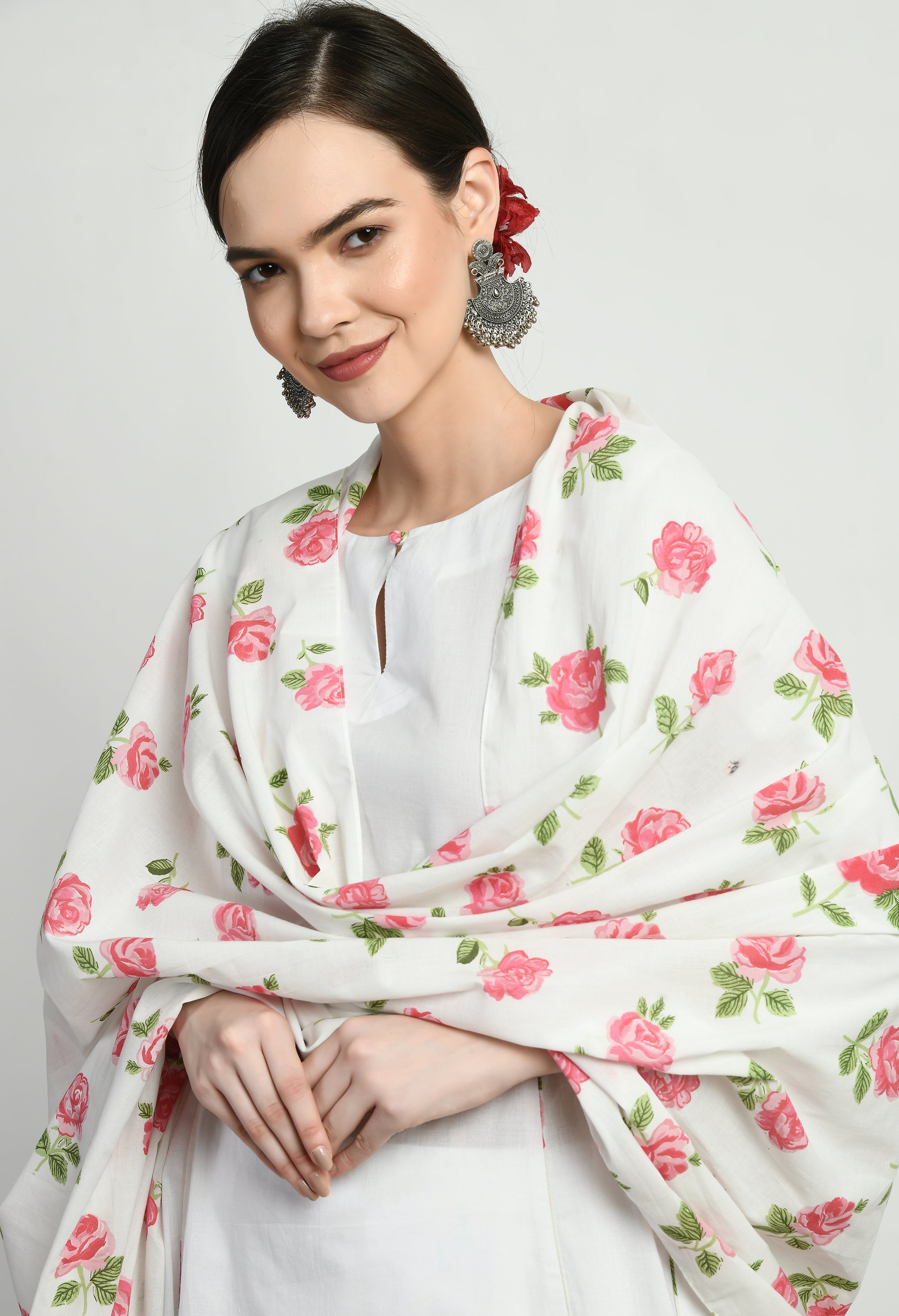 Bahar Cotton Dupatta Set | Cotton Suits with Dupatta Online