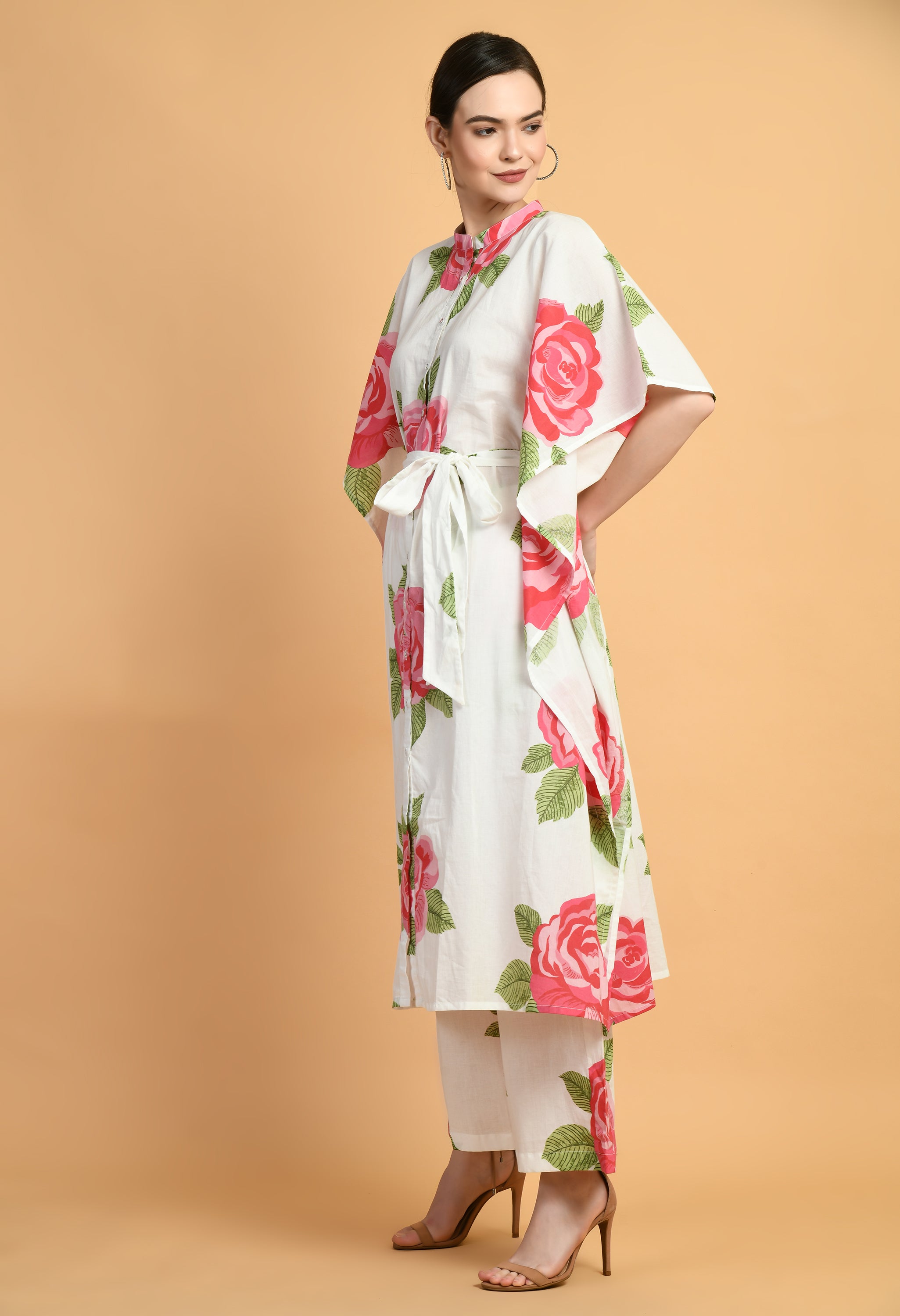 Summer Soft Cotton Kaftan | Summer Kaftan Dress for Women