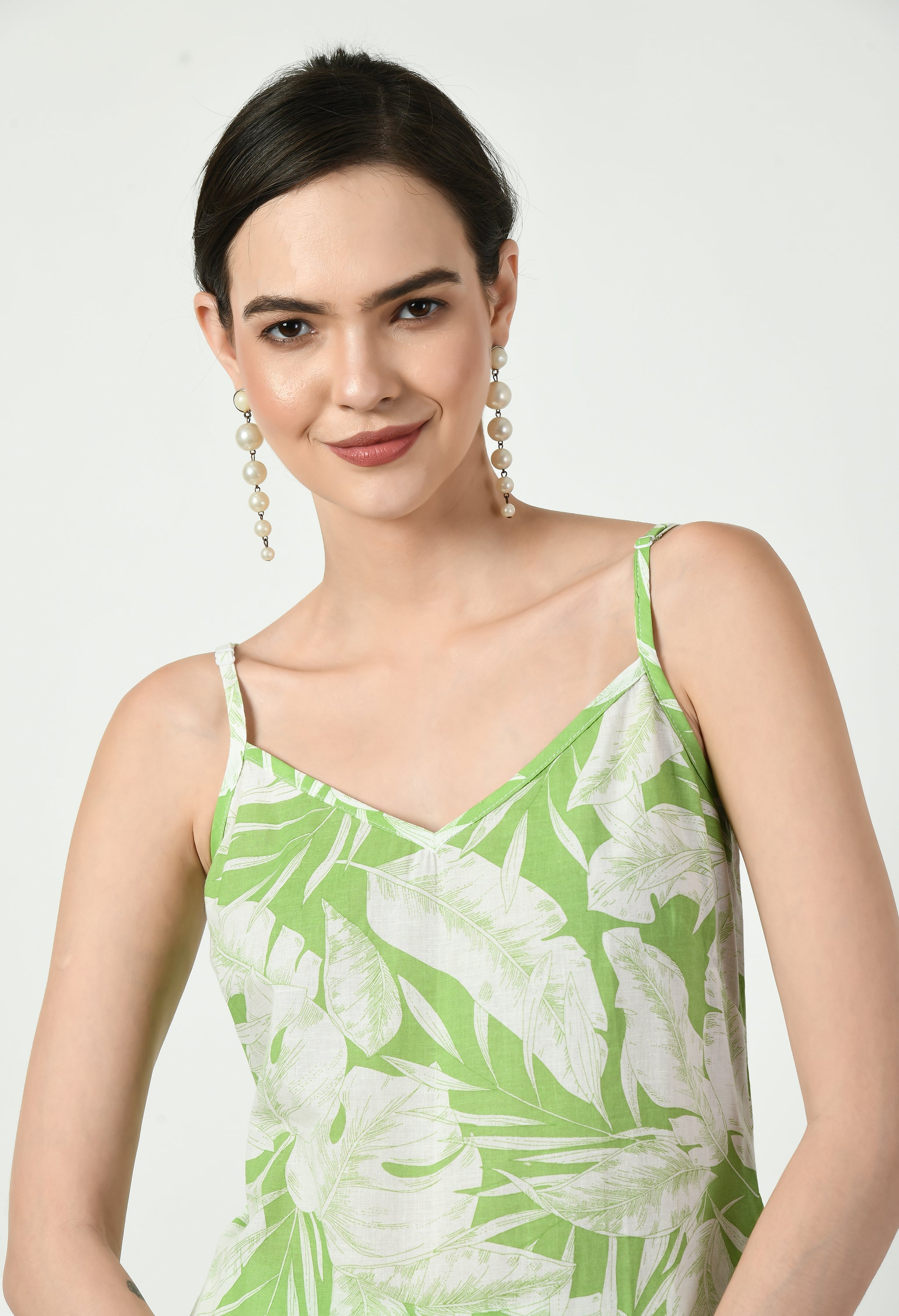 Straight Green Cotton Kurta Set | Green kurta Set for Women