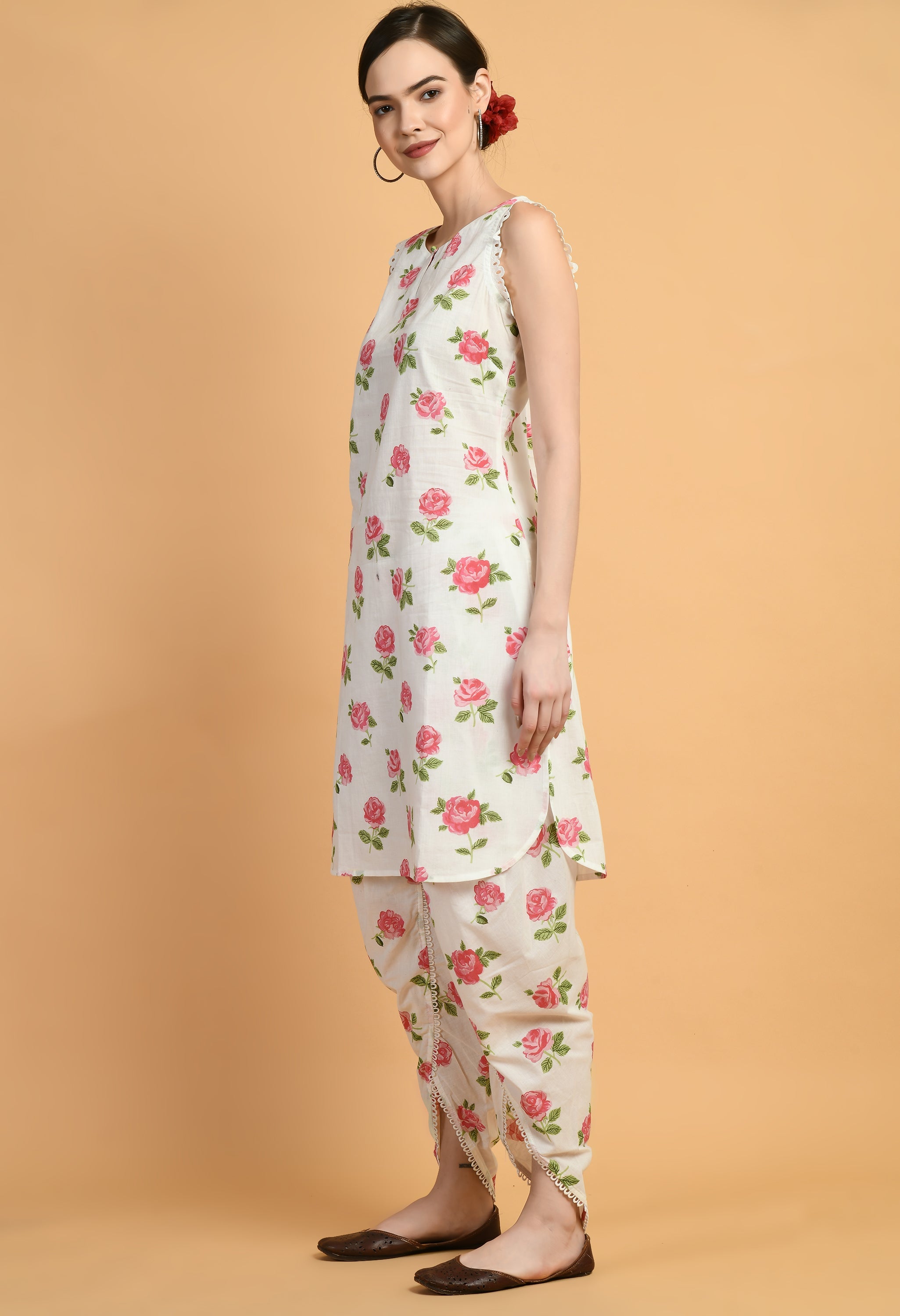 Short Lace Kurta| Lace Kurtas for Women