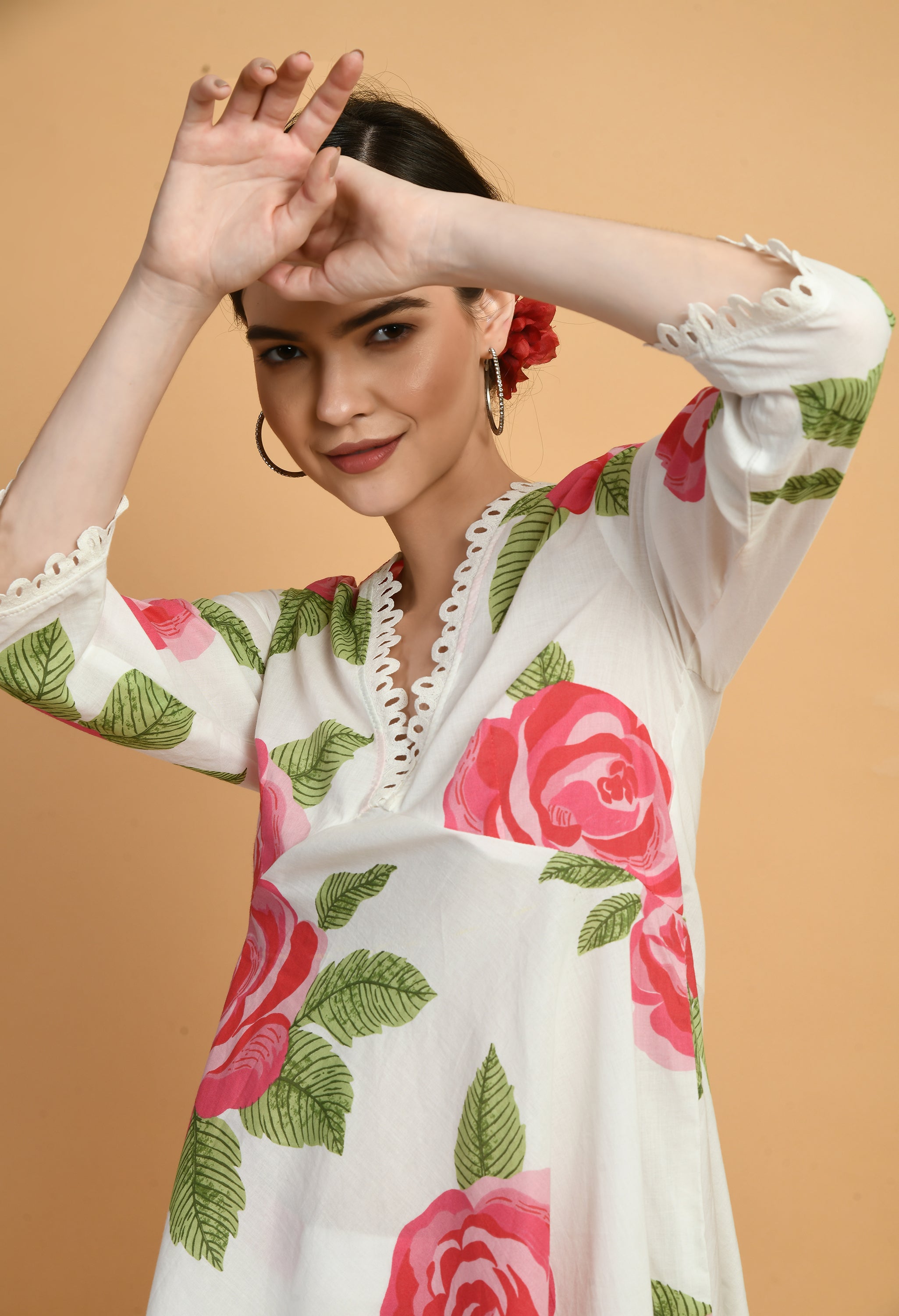 Aaliya Cotton Top | Stylish Cotton Tops Online