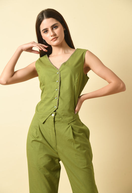 heena-cotton-vest-co-ord-set-|-green-cotton-vest-co-ord-set