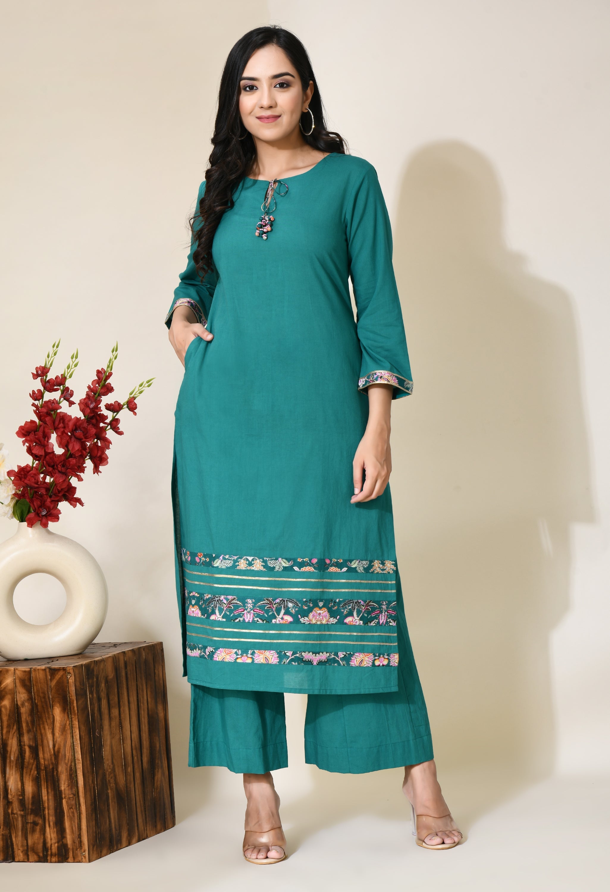 Subh Cotton Kurta Set | Women Kurta Set in India