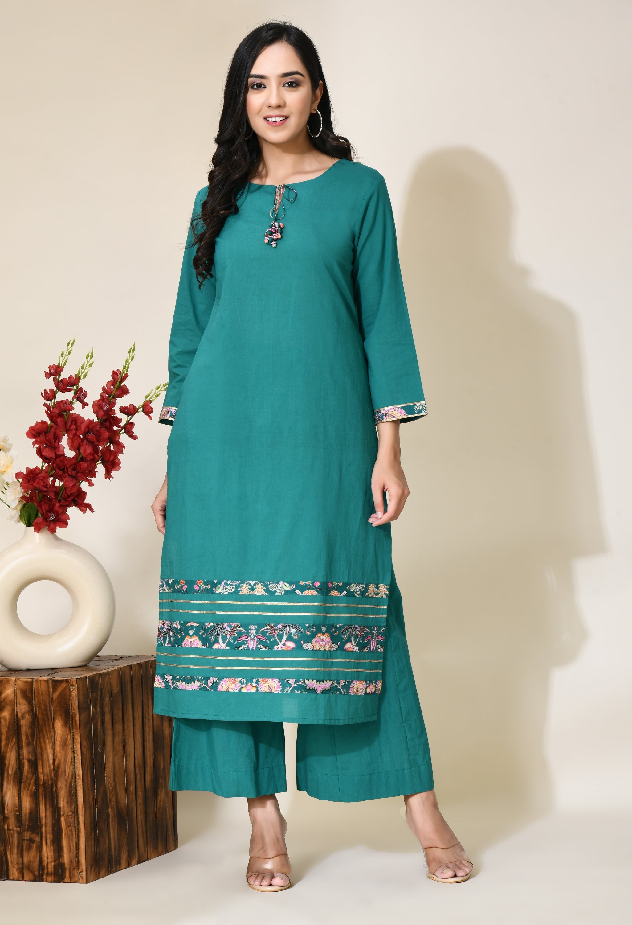 Subh Cotton Kurta Set | Women Kurta Set in India
