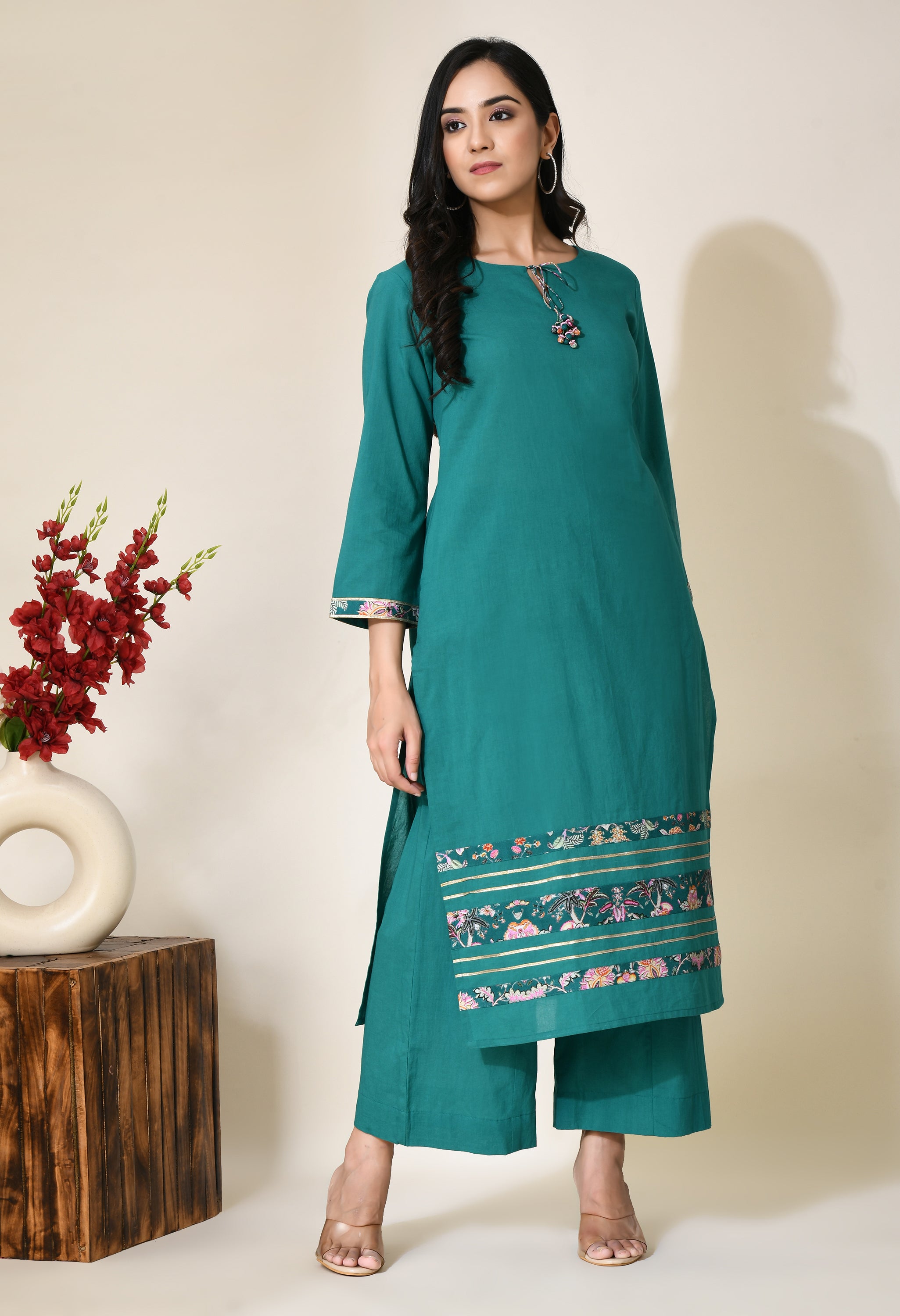 Subh Cotton Kurta Set | Women Kurta Set in India