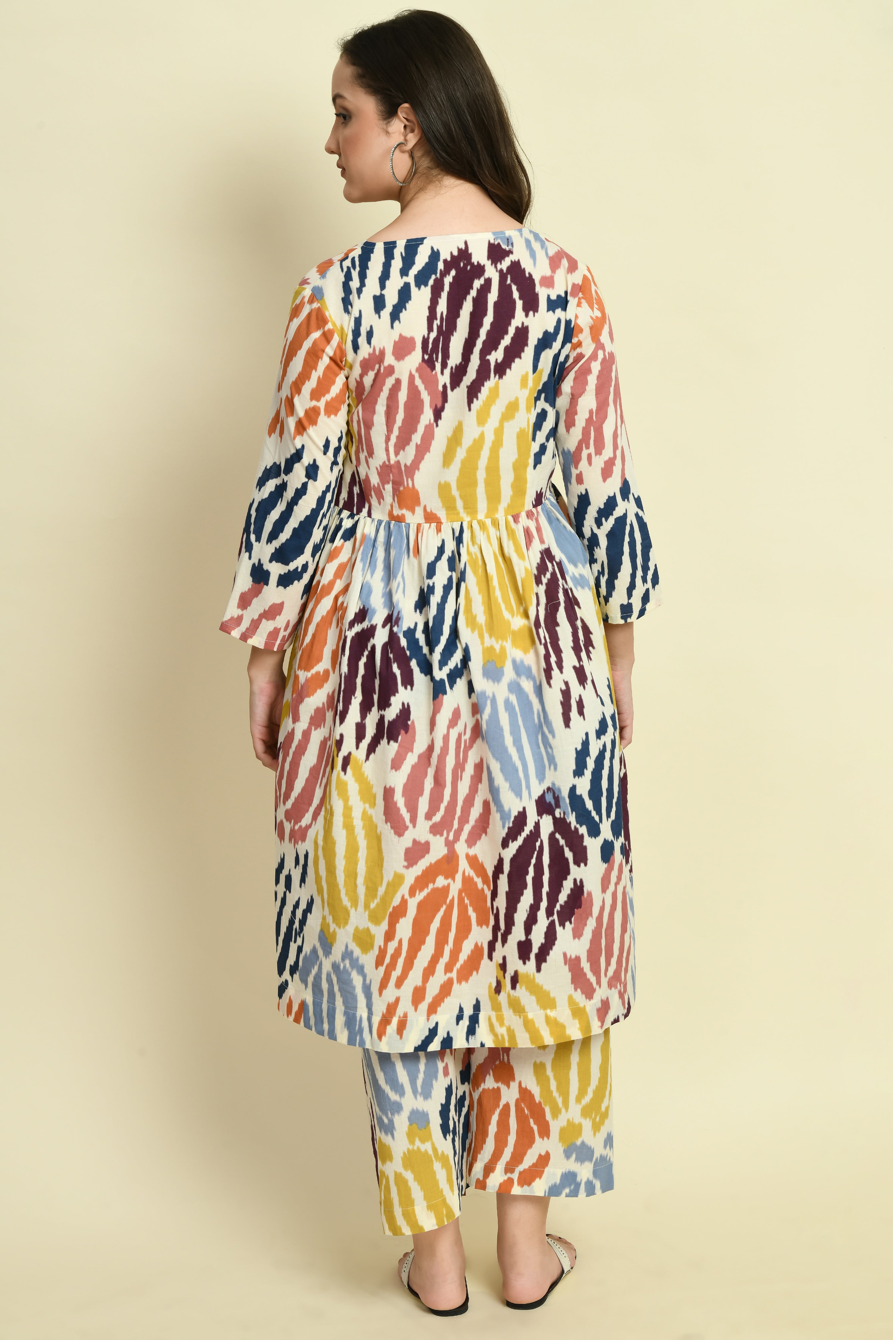 Free Style Cotton Kurta Set | Soft Cotton Kurta Set For Women