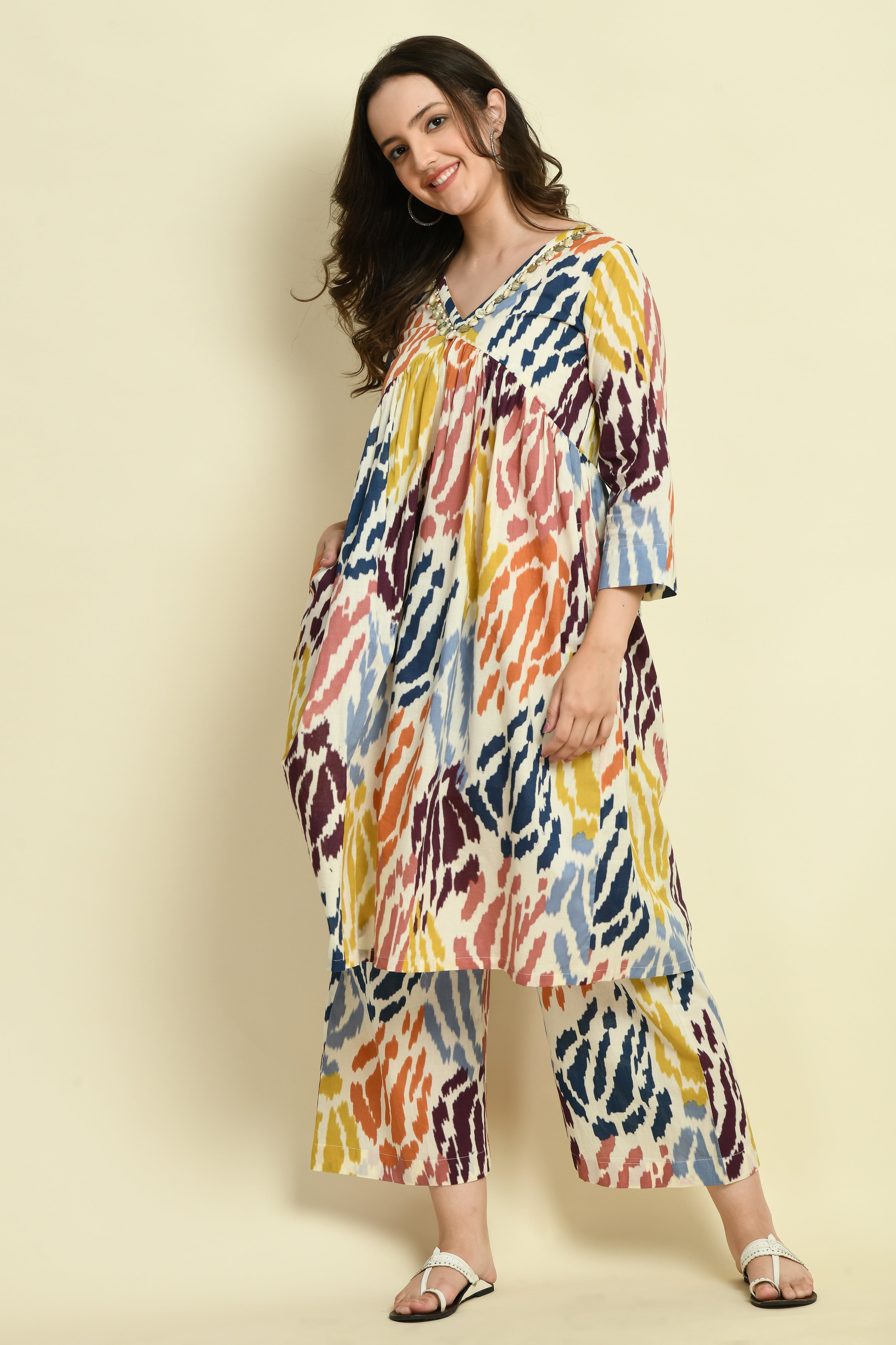 Gather on Yock Kurta | Yoke Design Kurta For Women